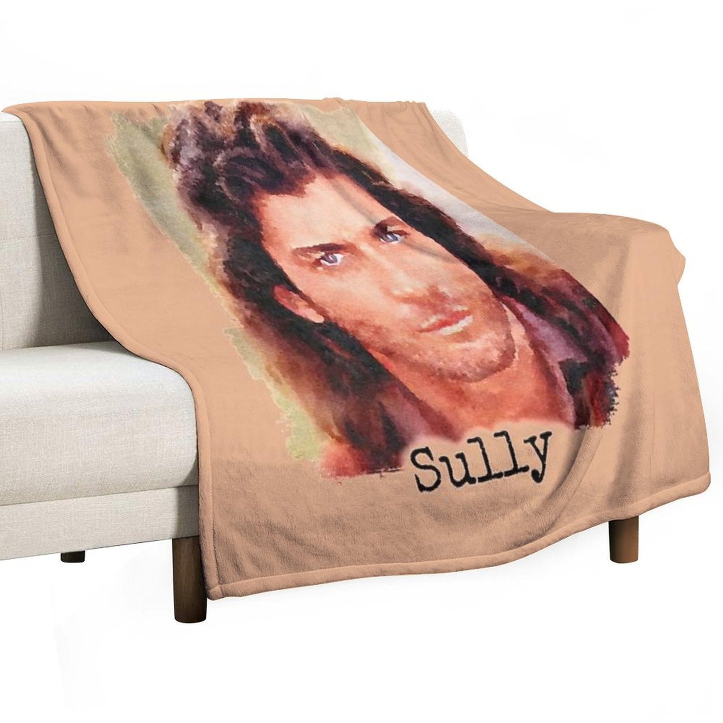 Sully, Dr. Quinn, Medicine Woman Eco-conscious Throw Blanket