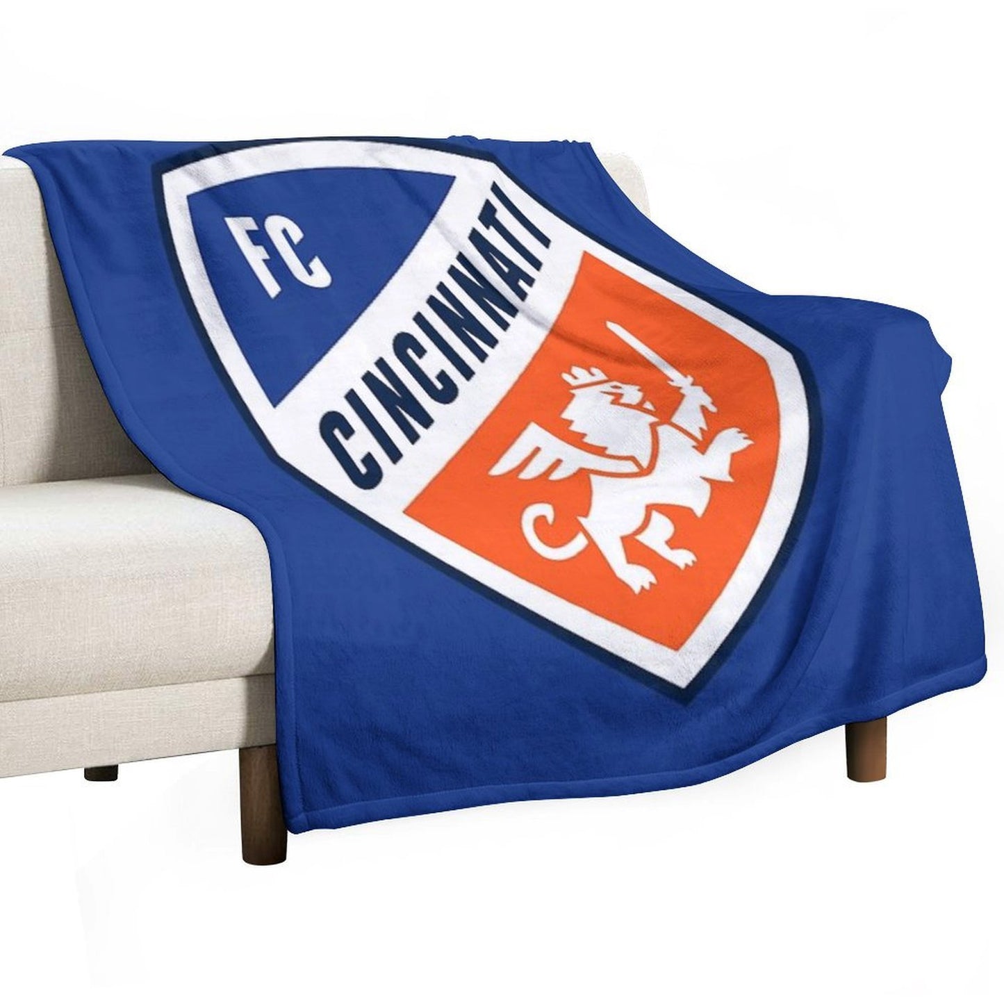 FC Cincinnati Durable Throw Blanket