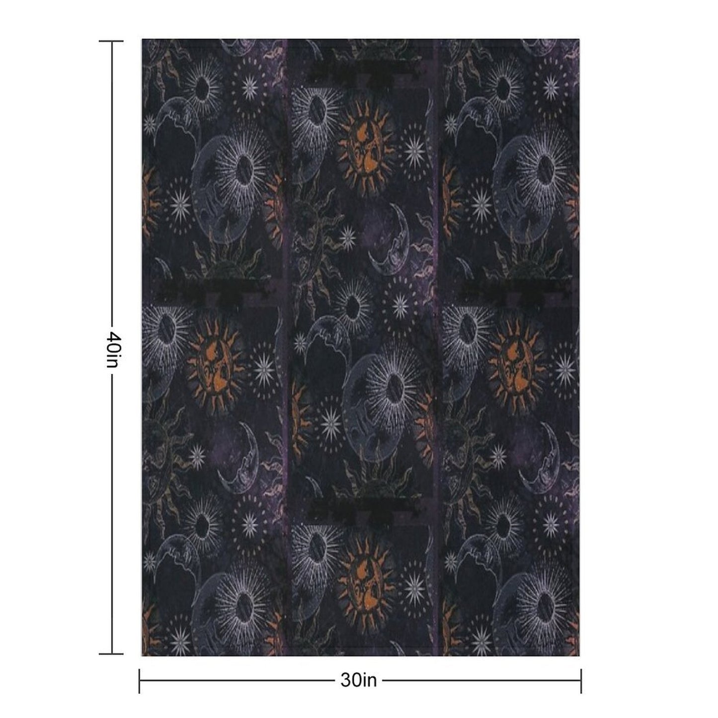 Celestial Whimsigoth 90's Print Lightweight Throw Blanket