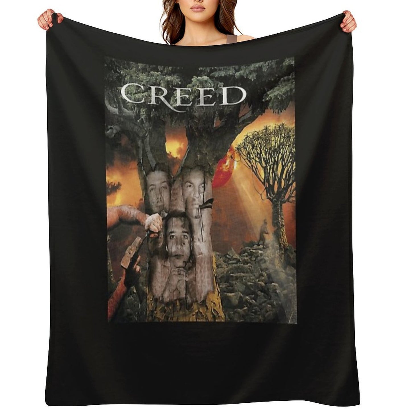 Creed Weathered Gift-ready Throw Blanket