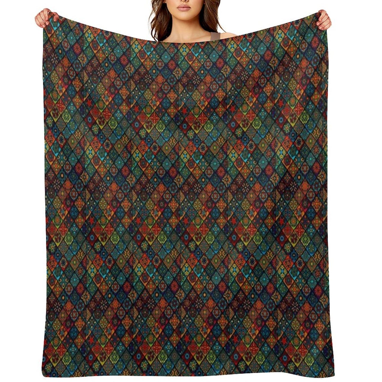 Unique Pattern Multi-functional Throw Blanket