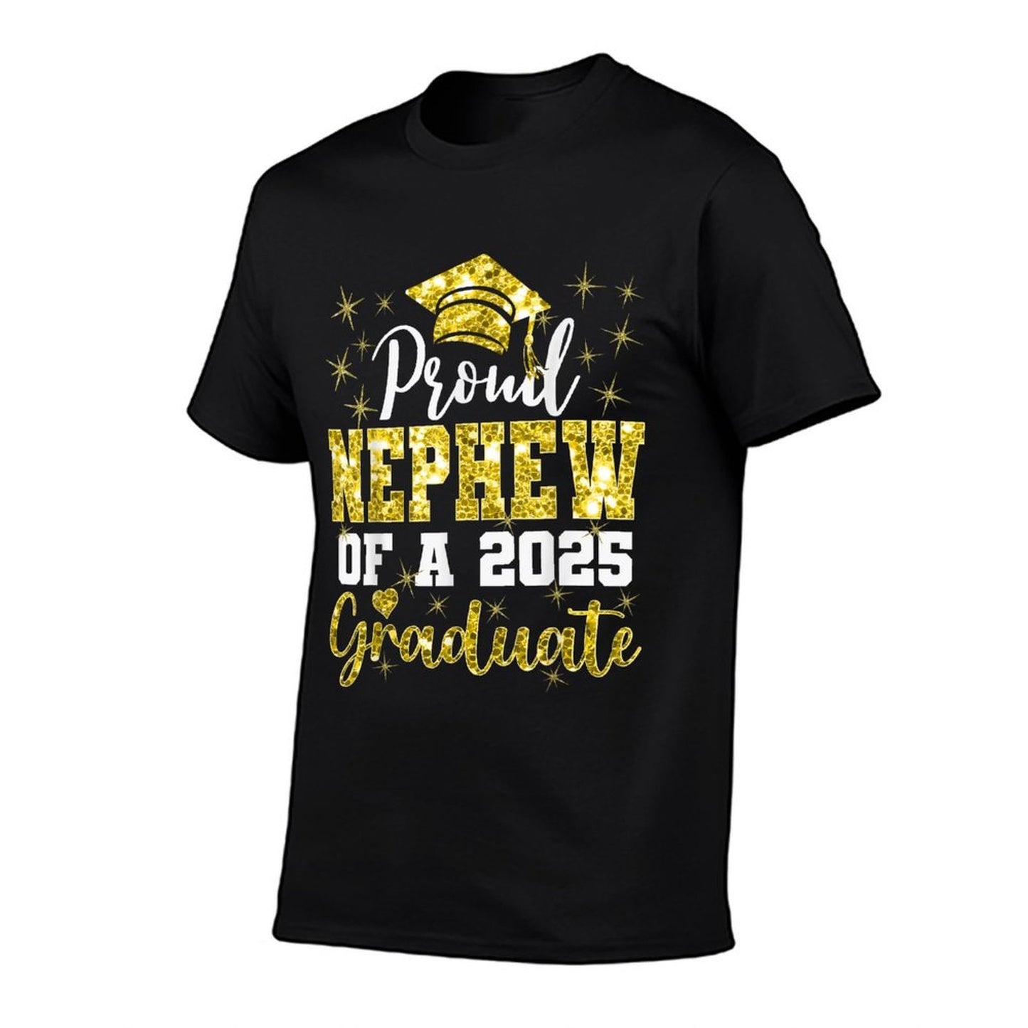 Super Proud Nephew of 2025 Graduate Senior Graduation Family Stretchy T-Shirt