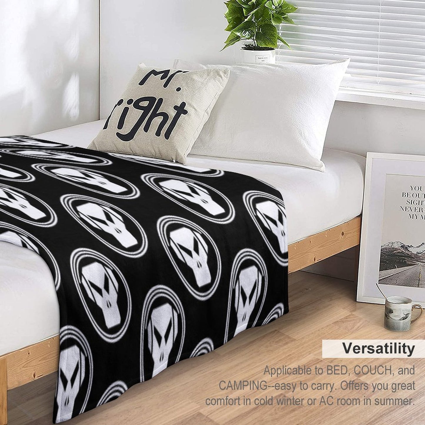 Metalheadz T-ShirtMetalheadz Classic T-Shirt Shrink-resistant Throw Blanket