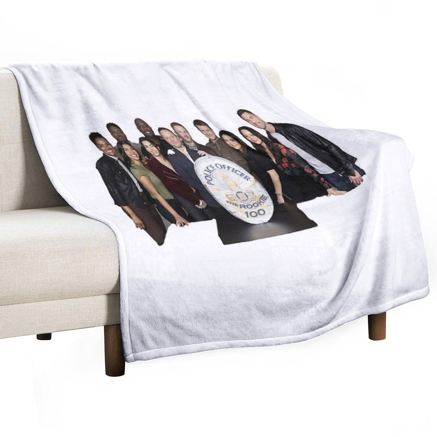 Rookie 100 Gang Multi-functional Throw Blanket