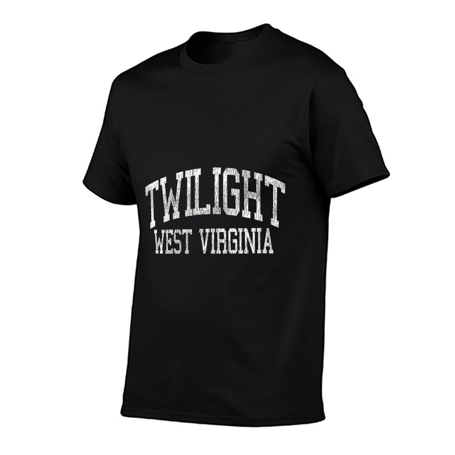 Womens Twilight West Virginia WV Vintage Athletic Sports Design Eco-friendly Material T-Shirt