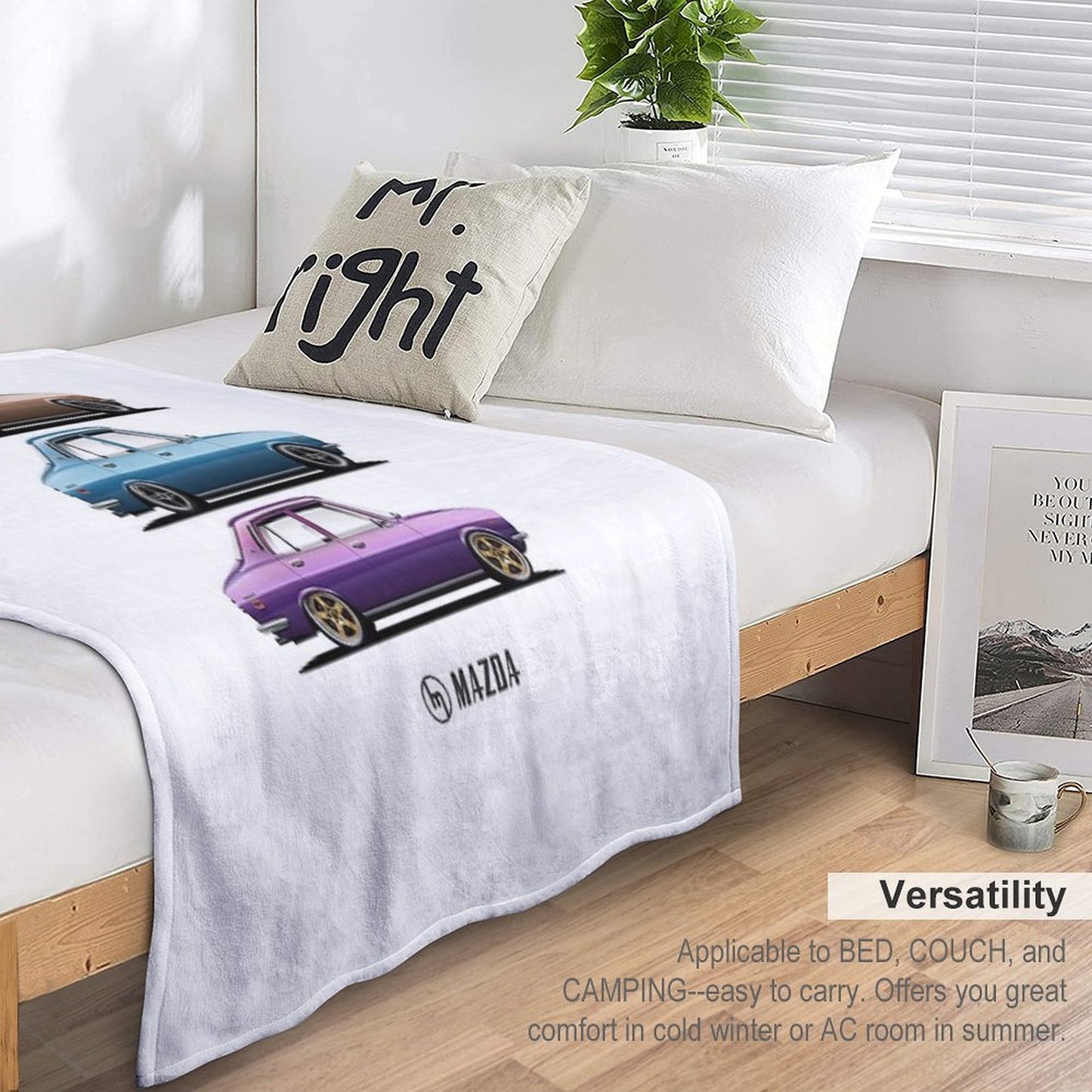 Mazda RX2 Set Compact Throw Blanket