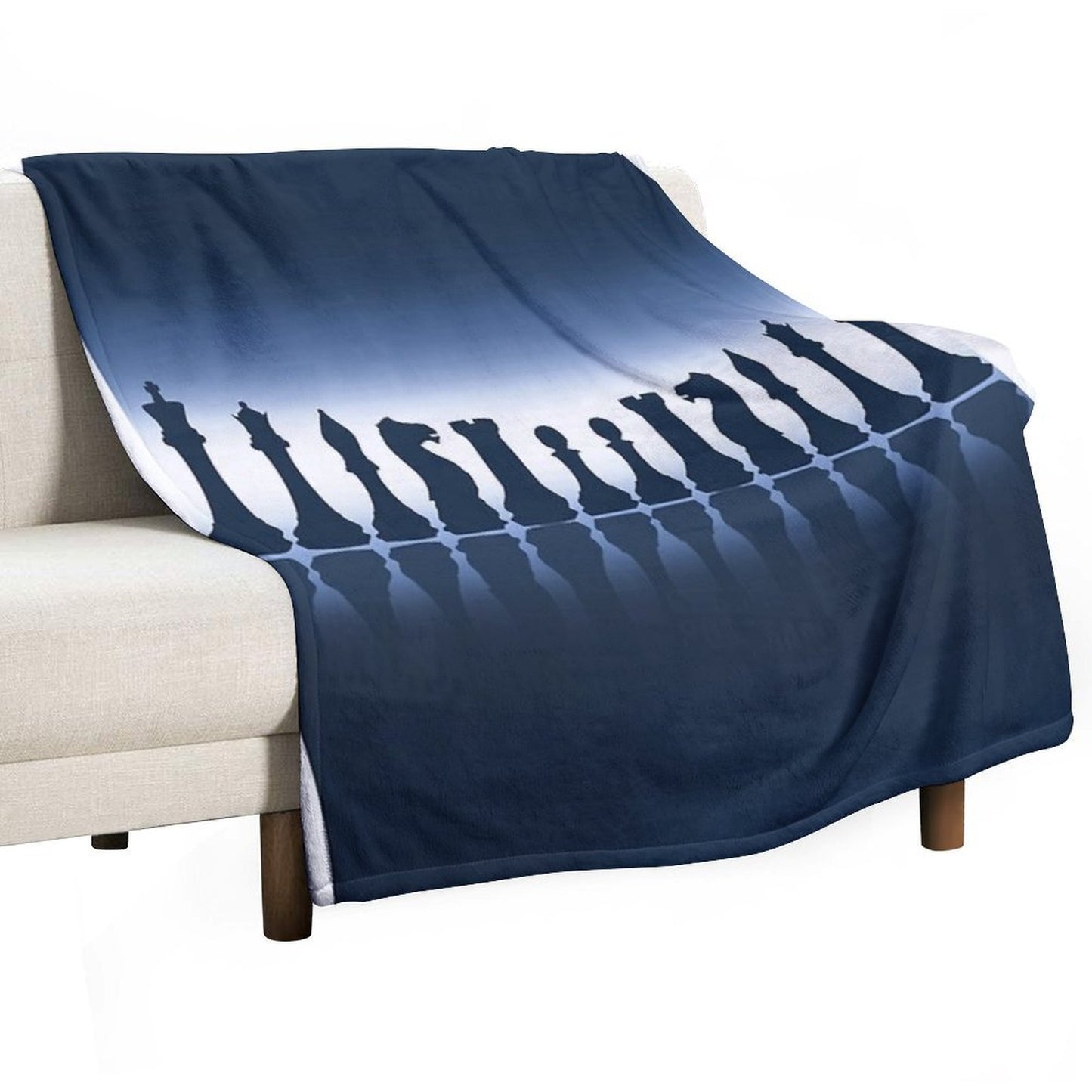 Chess Pieces Lightweight Throw Blanket