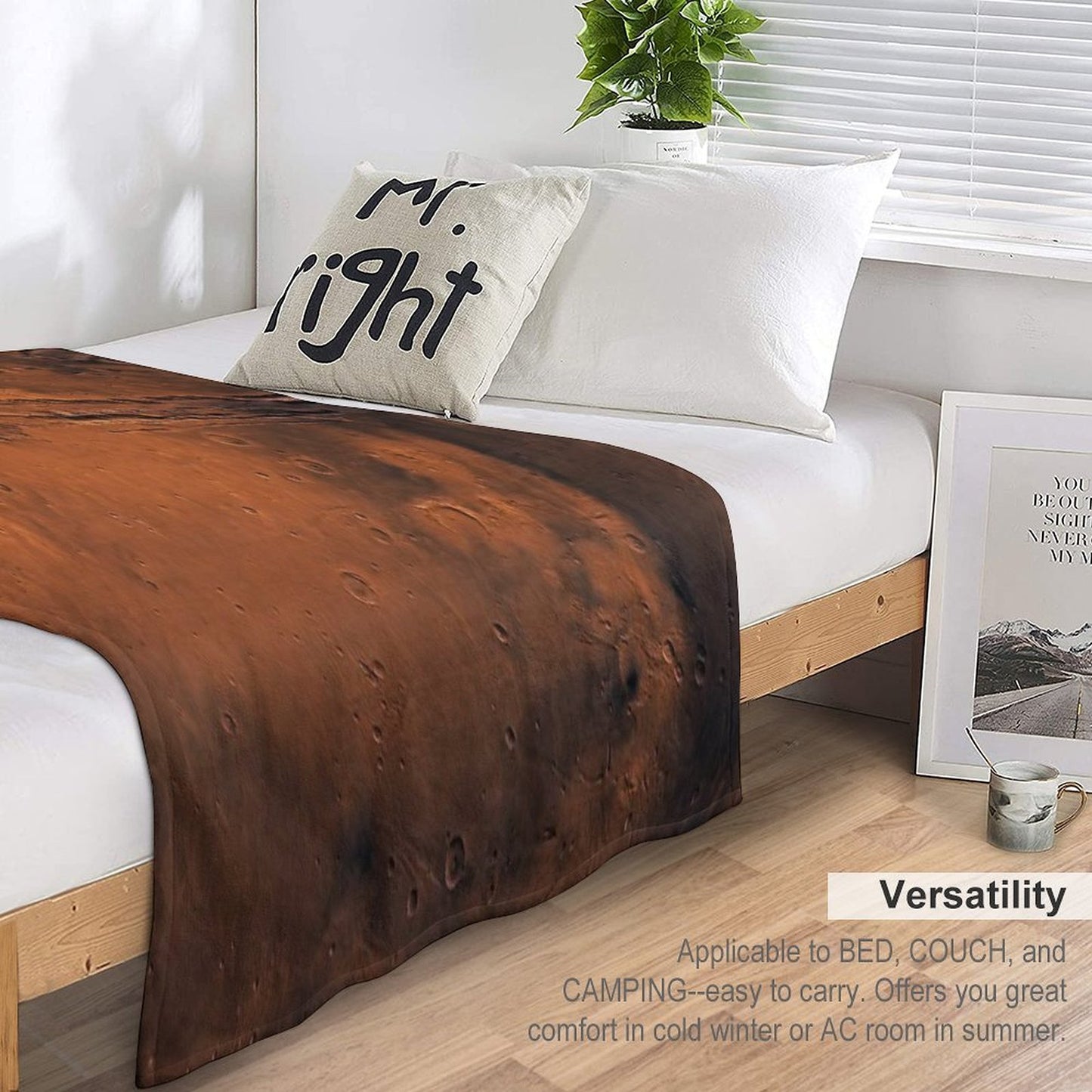 Mars Compact Throw Blanket