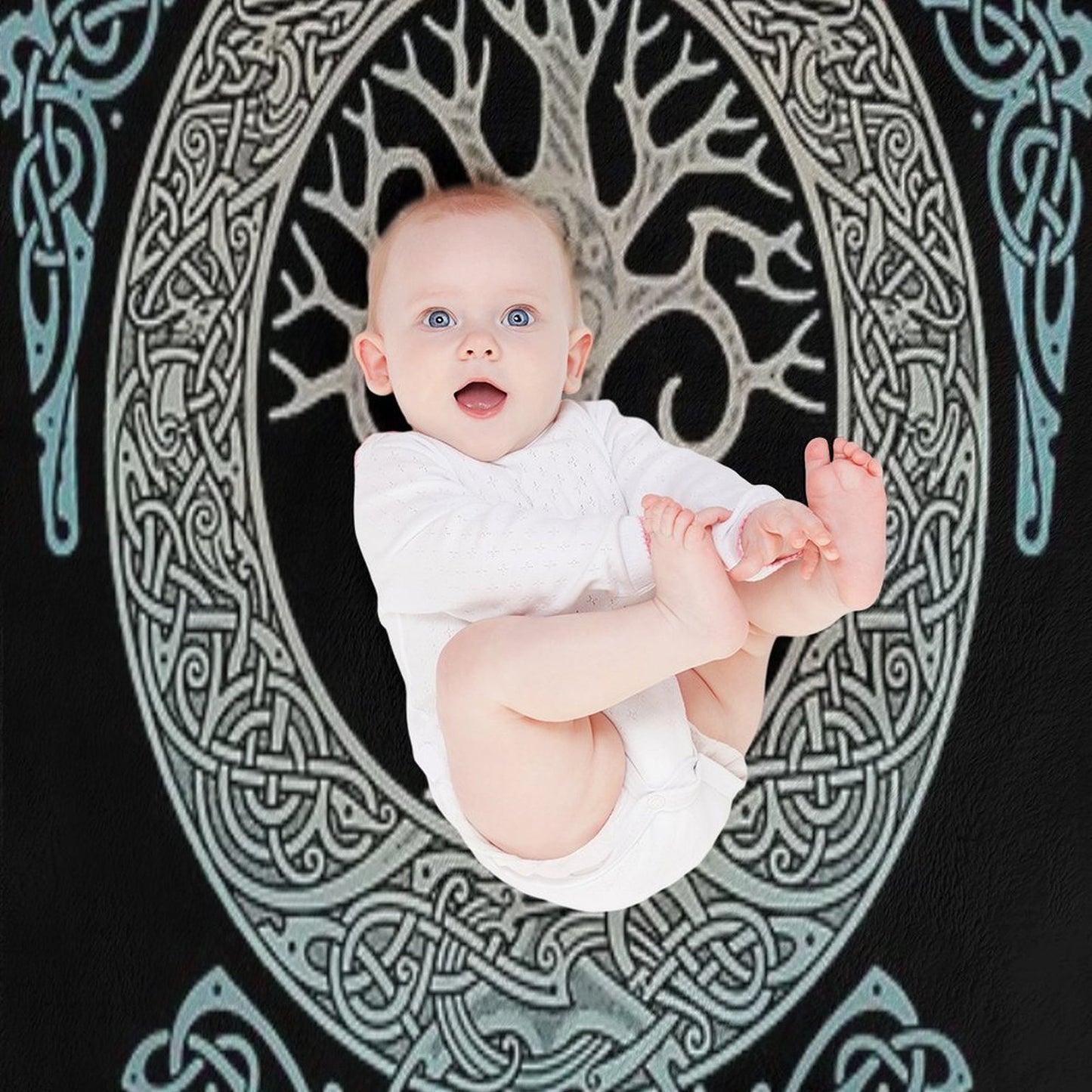 YGGDRASIL.TREE OF LIFE. Durable Throw Blanket
