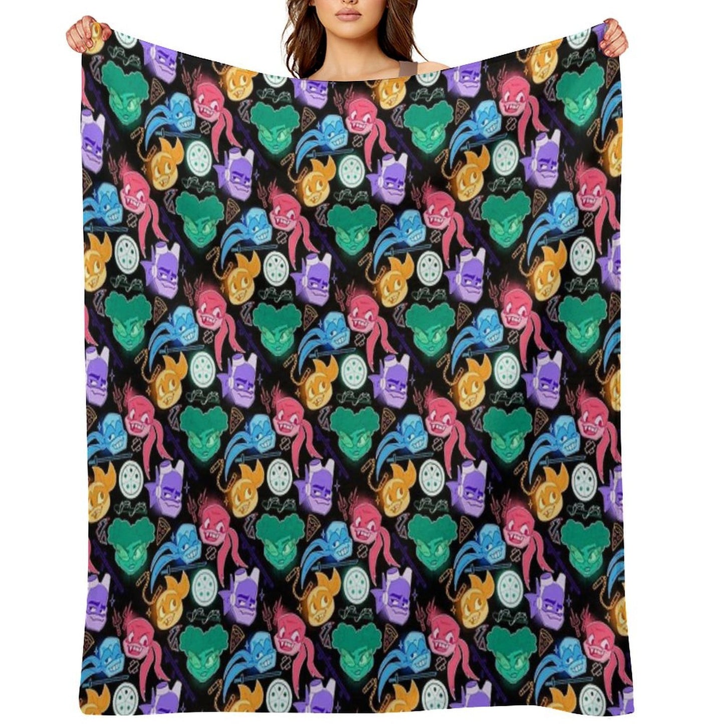 Turtle Power! Eco-conscious Throw Blanket
