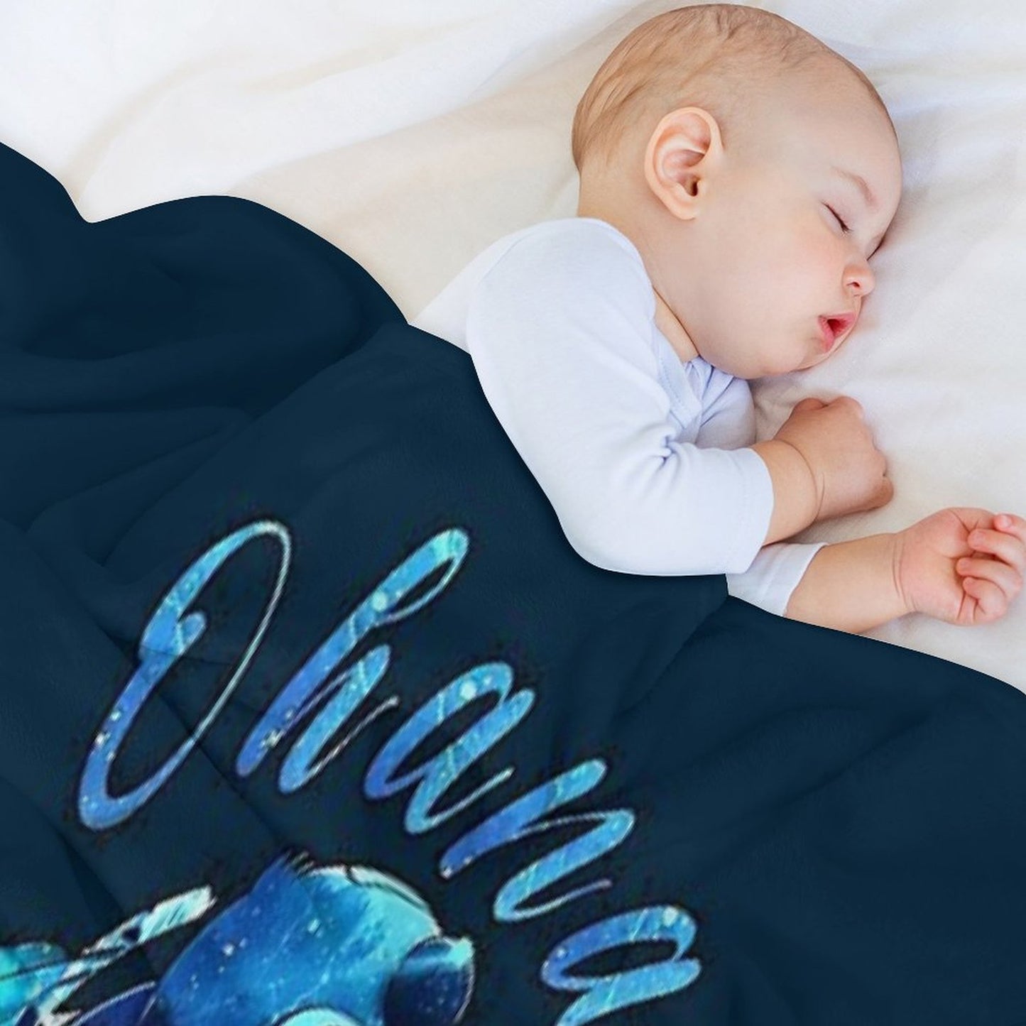 Stitch Ohana Stitch Ohana Means Family Poster All-season Throw Blanket