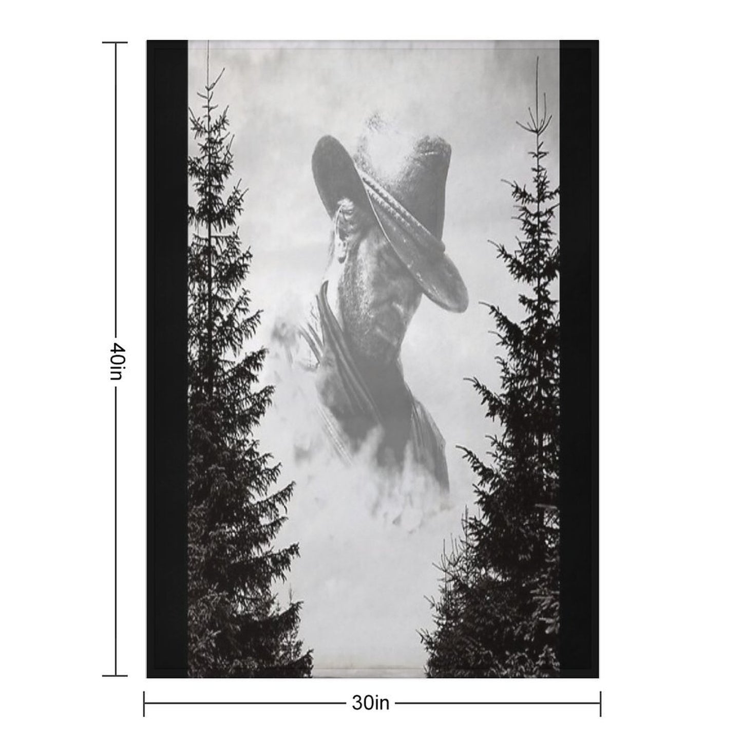Arthur Morgan RDR2 Lightweight Throw Blanket