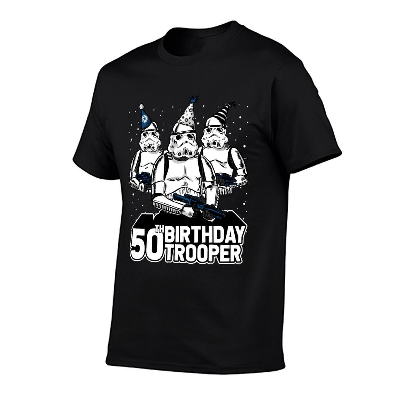 Star Wars Stormtrooper Party Hats Trio 50th Birthday Trooper  Fade-proof Color T-Shirt