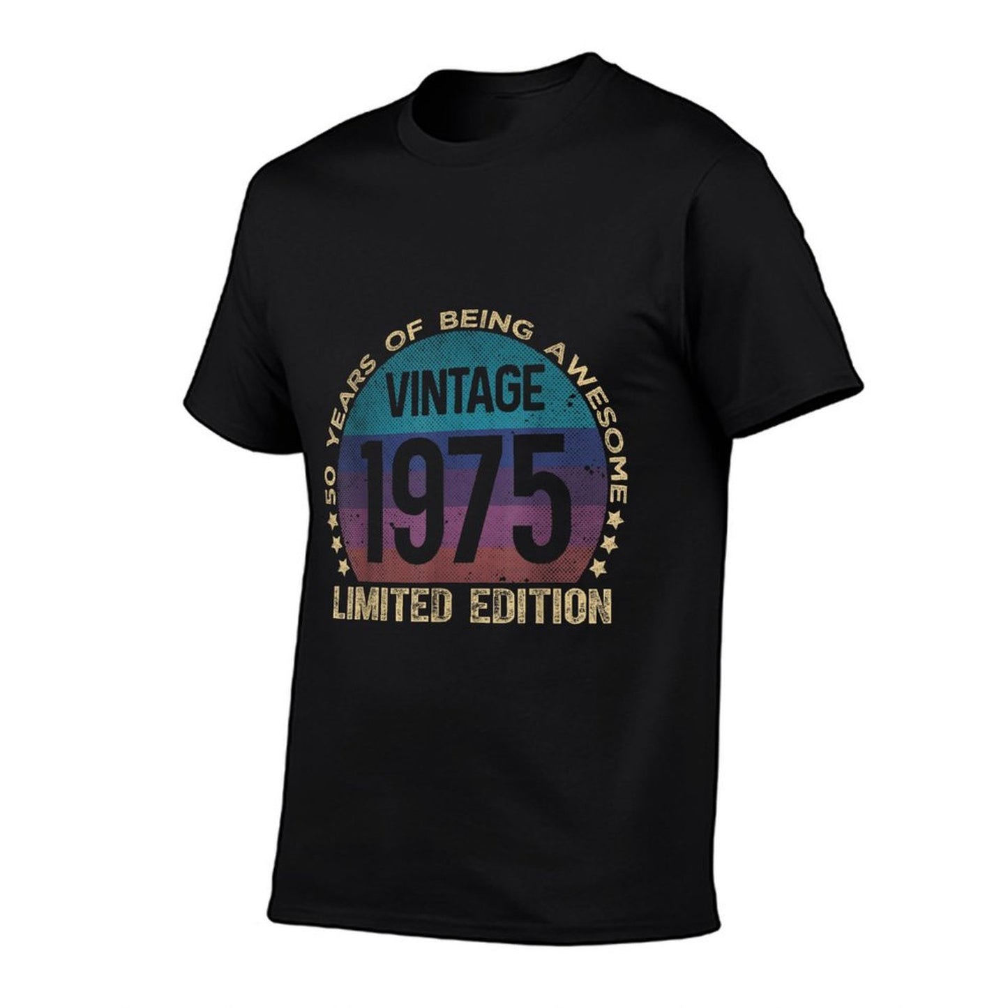 50 Year Old Gifts Vintage 1975 Limited Edition 50th Birthday Moisture-wicking T-Shirt
