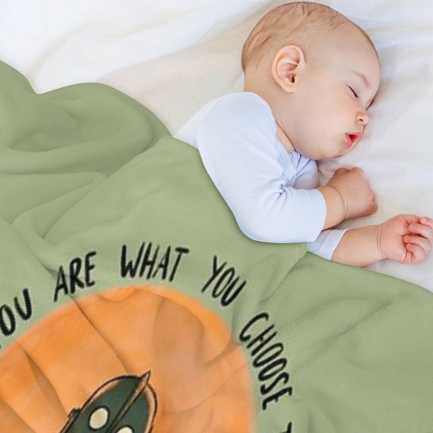 You Are What You Choose To Be Machine-washable Throw Blanket