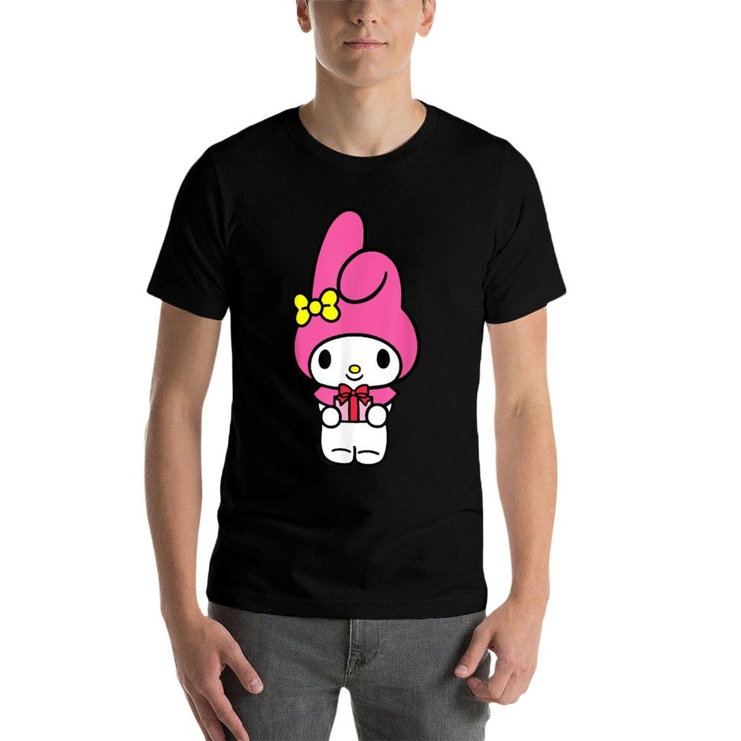 My Melody Front And Back Trendy Pattern T-Shirt
