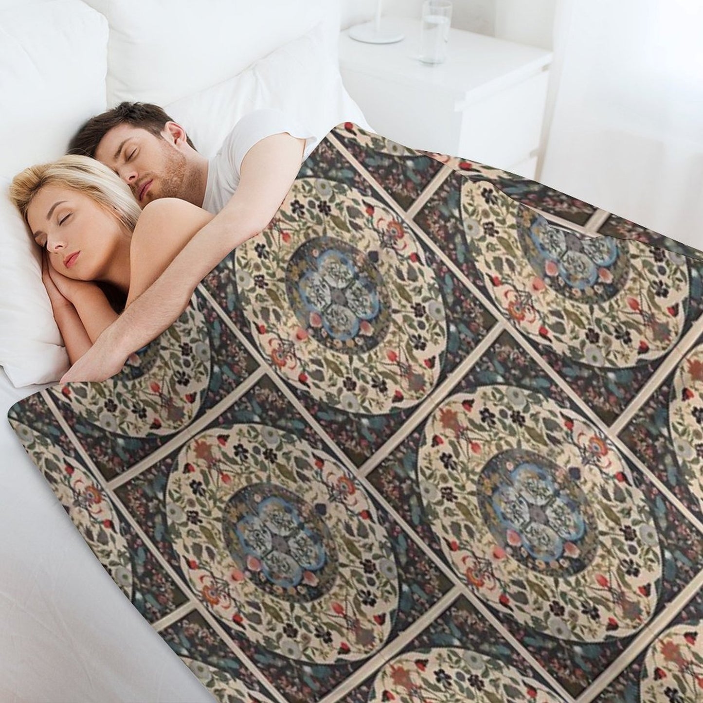 Vintage Art And Craft Styles Gift-ready Throw Blanket