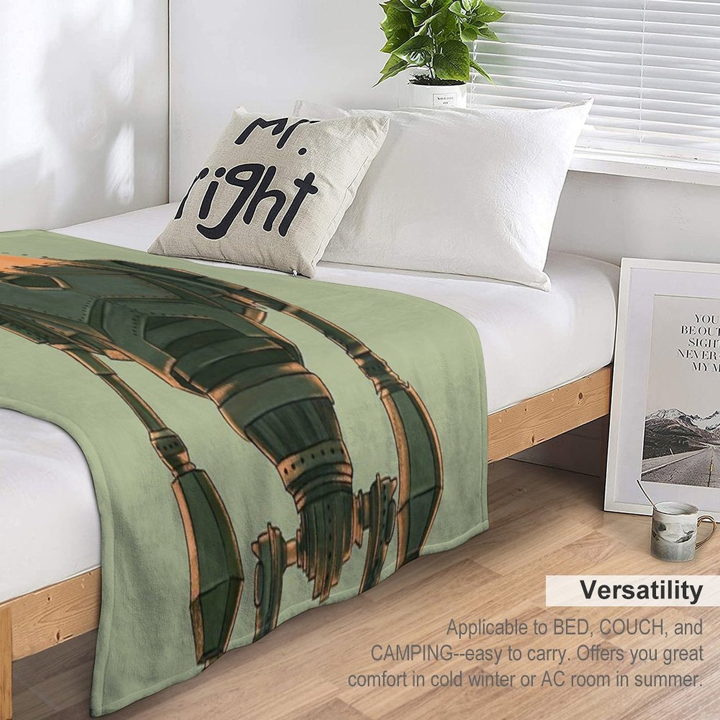 You Are What You Choose To Be Machine-washable Throw Blanket