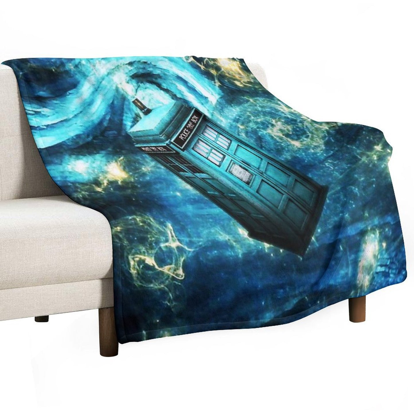 The Starry Night Sustainable Throw Blanket