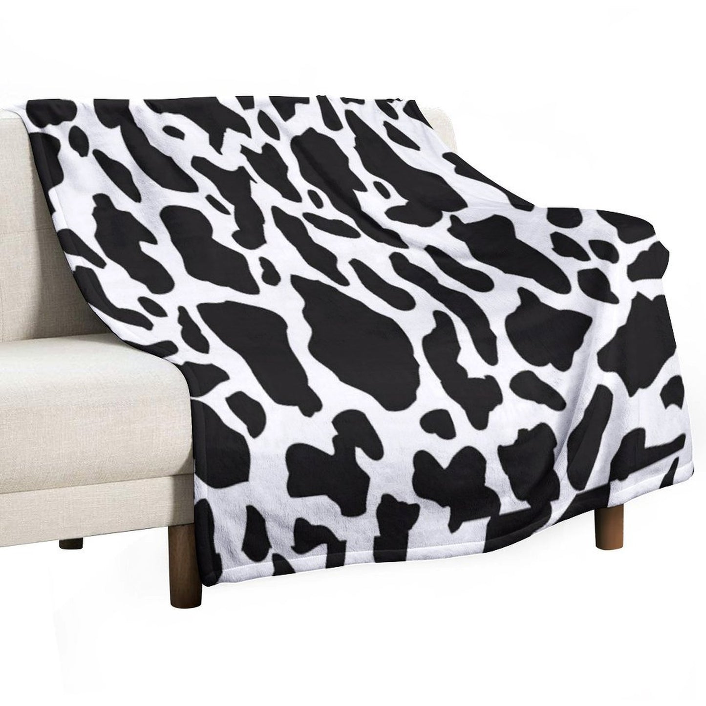 Leopard Cow Texture Quick-dry Throw Blanket