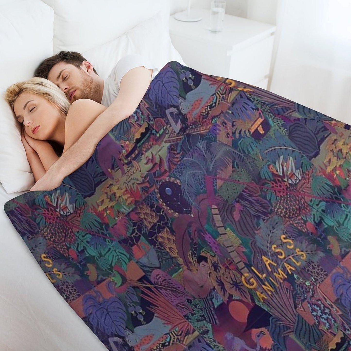 Glass Animals Zaba Eco-conscious Throw Blanket