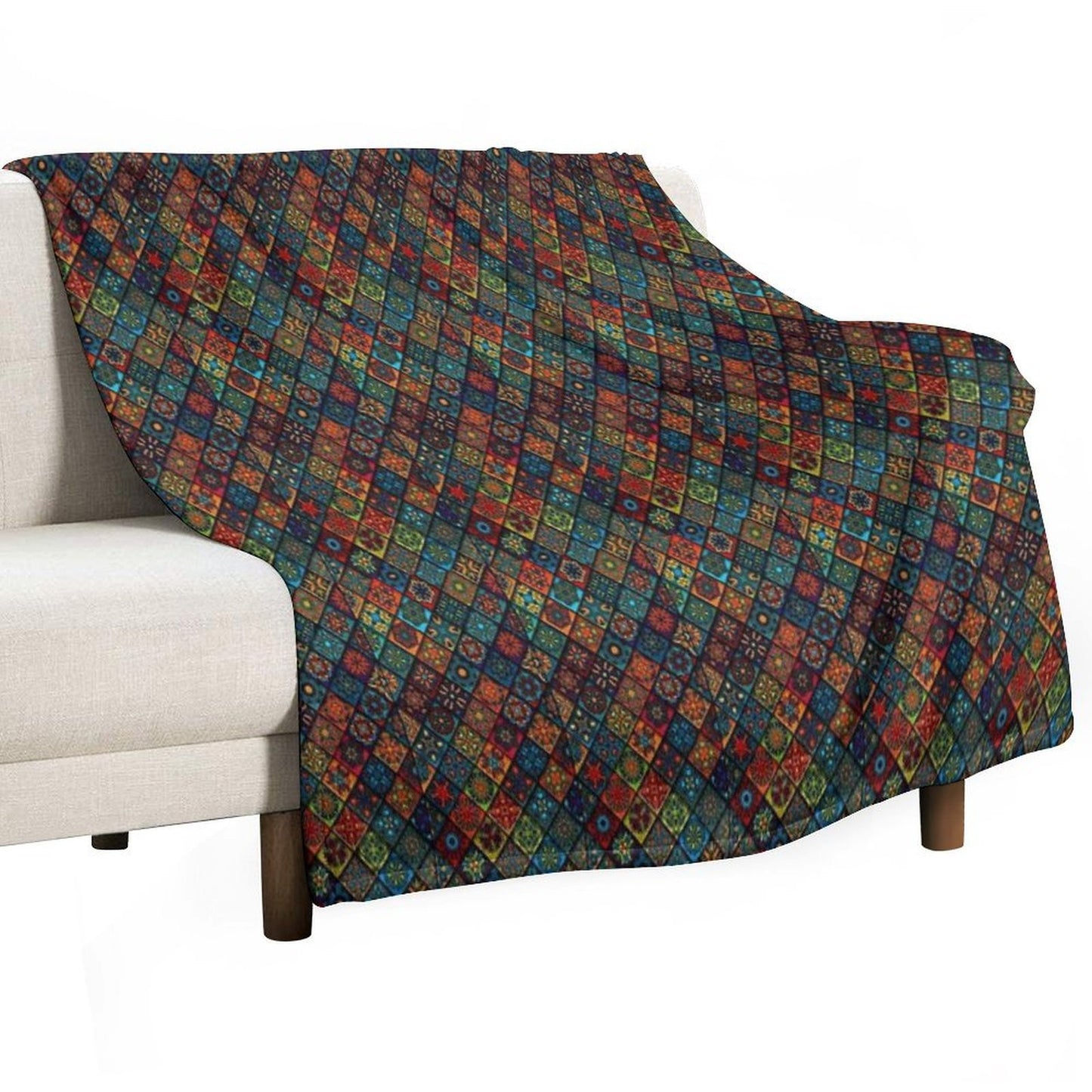 Unique Pattern Multi-functional Throw Blanket