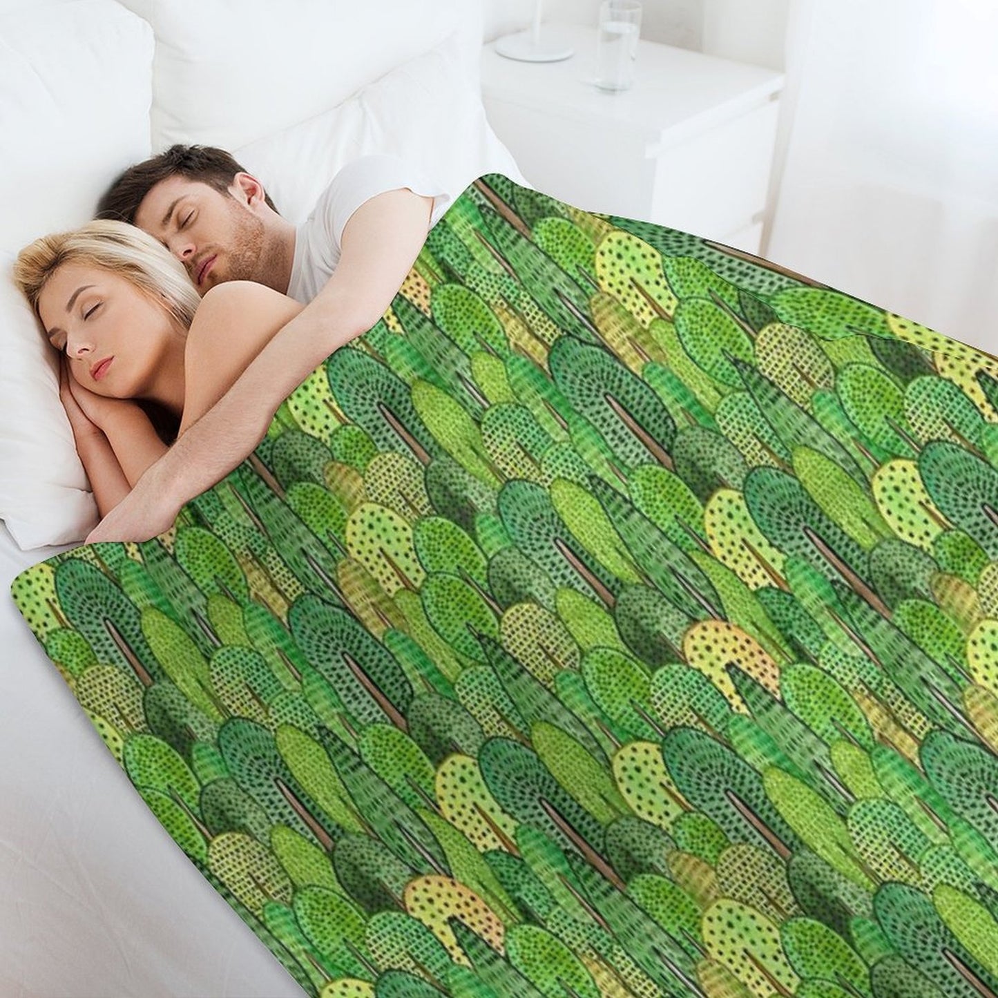 Watercolor Forest Gift-ready Throw Blanket