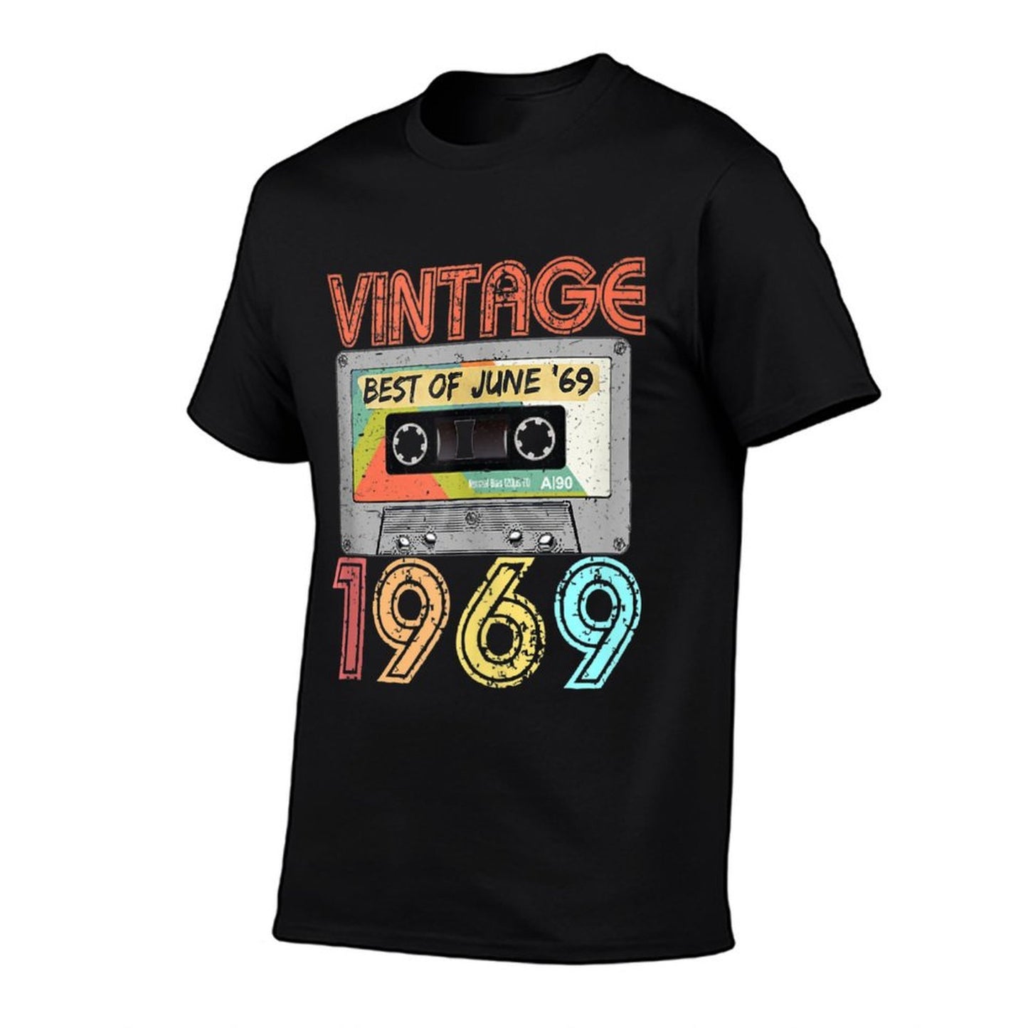 June 1969 50th Birthday Retro Vintage 1969 Birthday Tagless Design T-Shirt