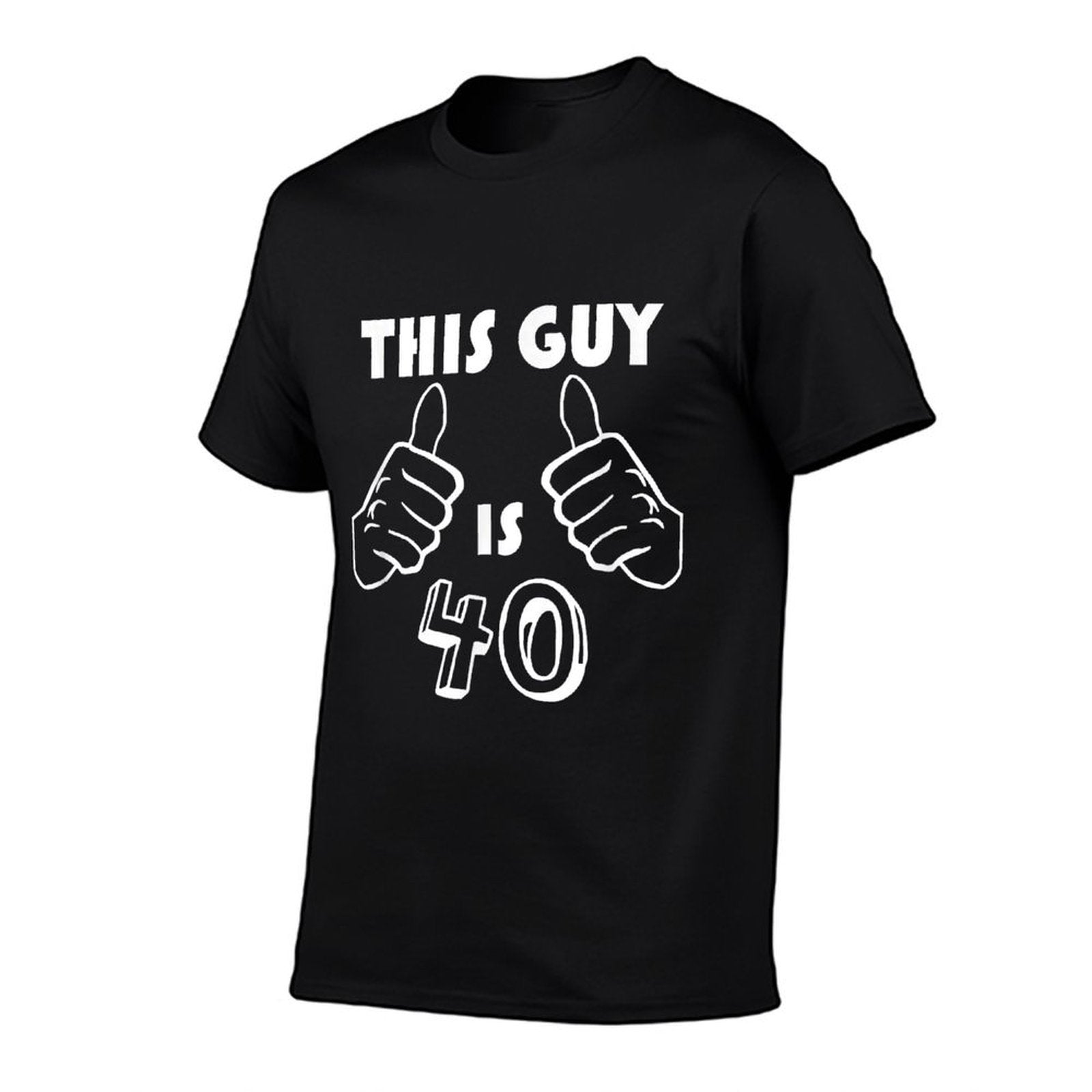 This Guy Is 40 Funny 40th Birthday  Trendy Pattern T-Shirt
