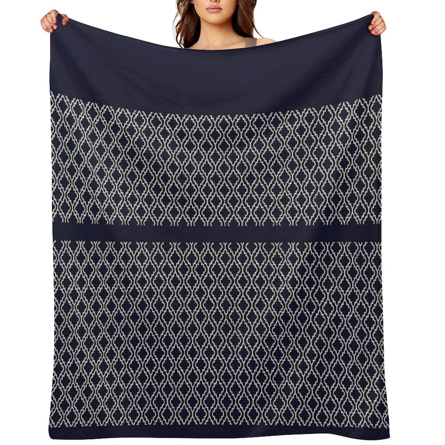 Patterns-64 Sustainable Throw Blanket