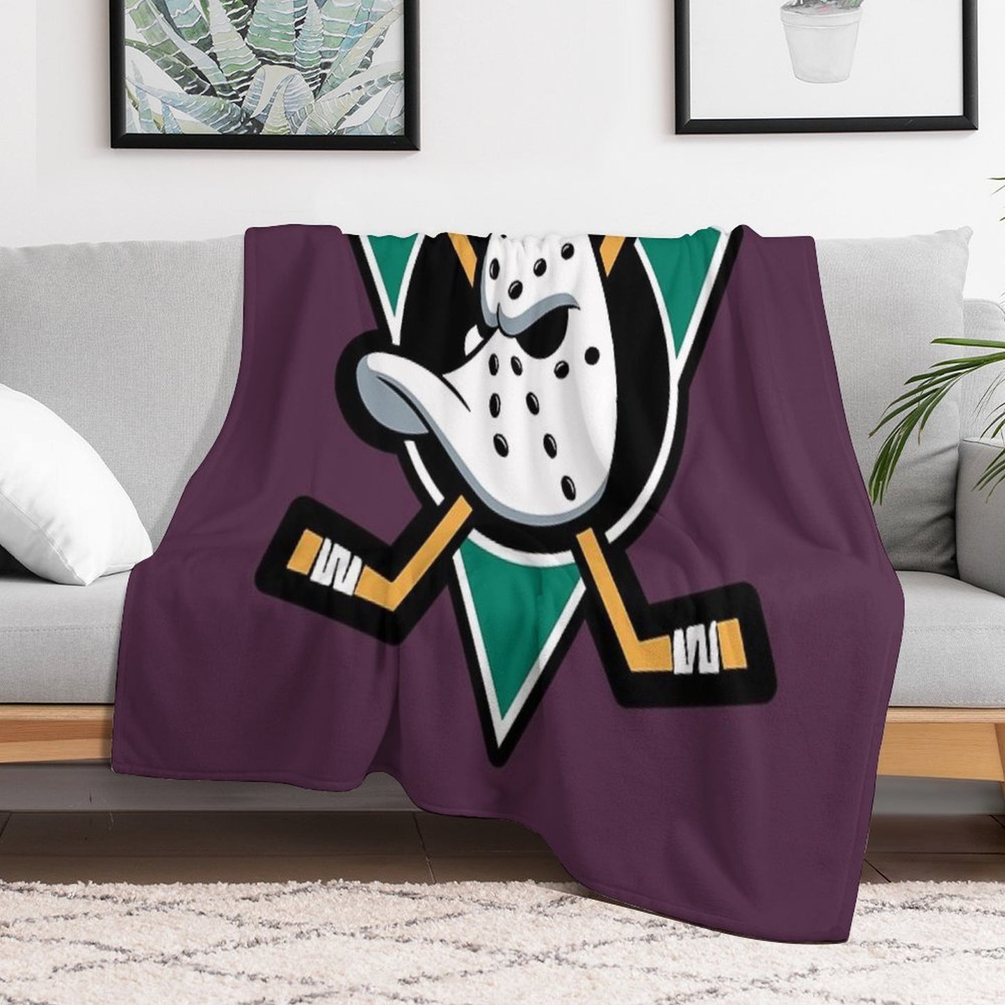 Mighty Ducks All-season Throw Blanket
