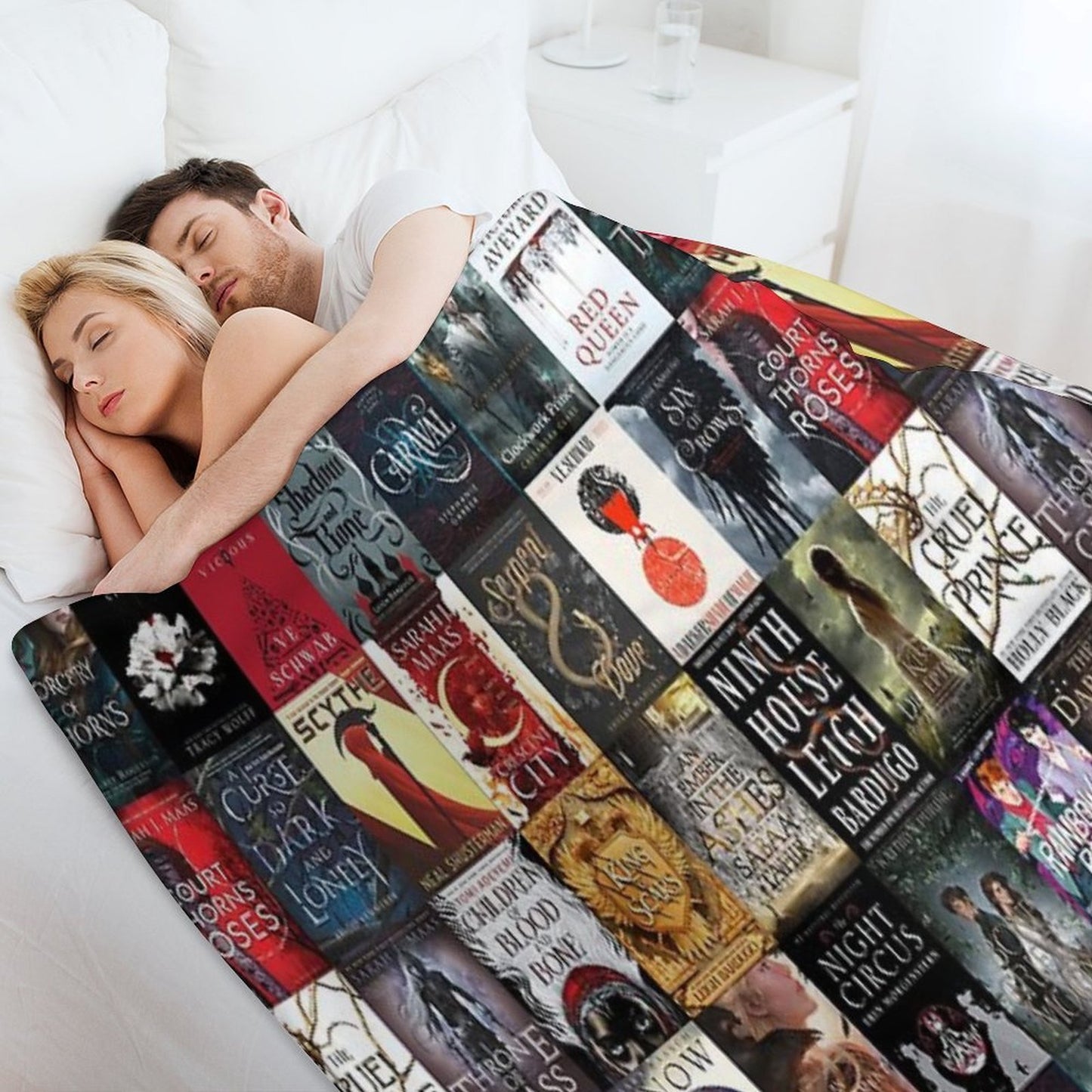 YA Young Adult Fantasy Books Blanket Premium Throw Blanket