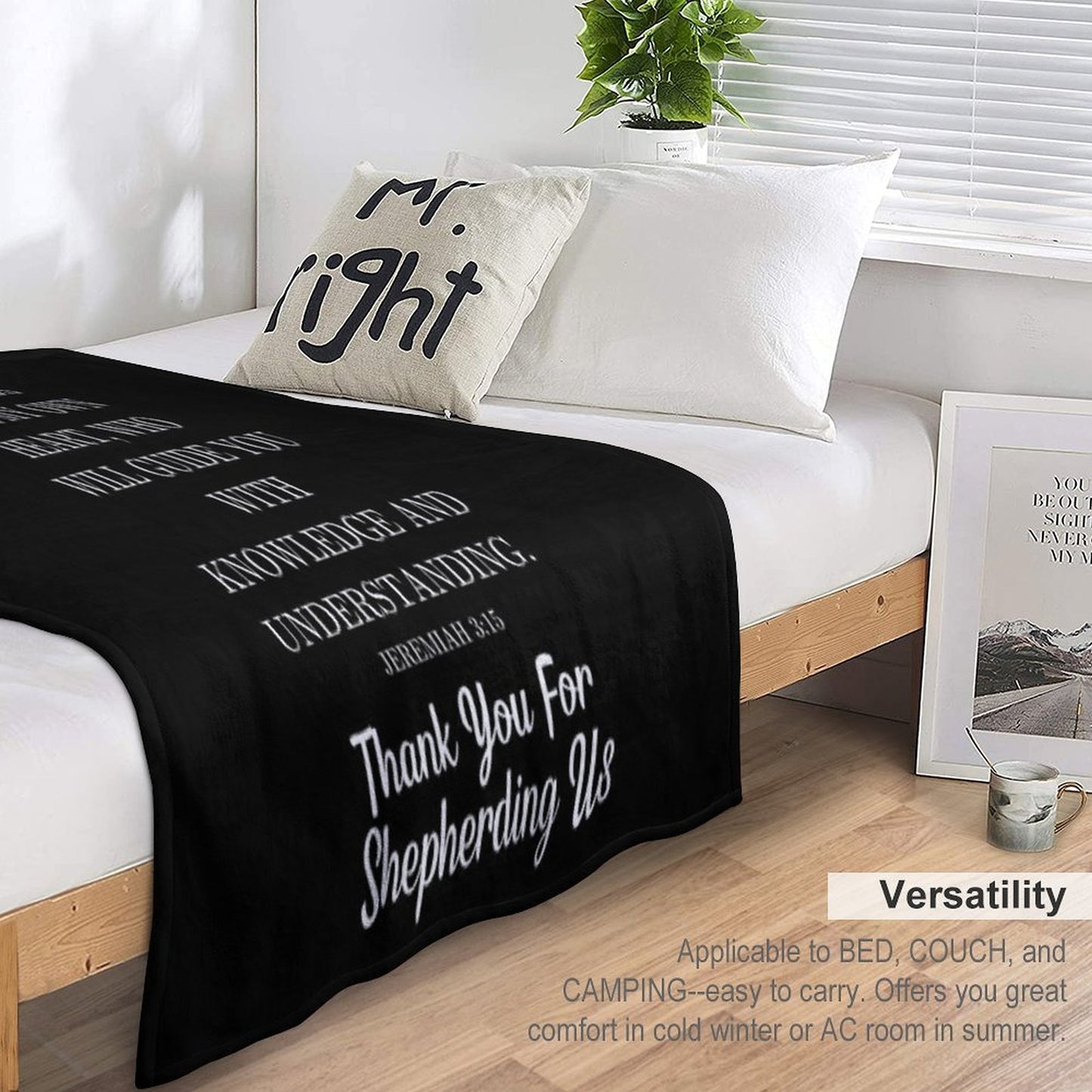 Pastor Appreciation Anti-pilling Throw Blanket