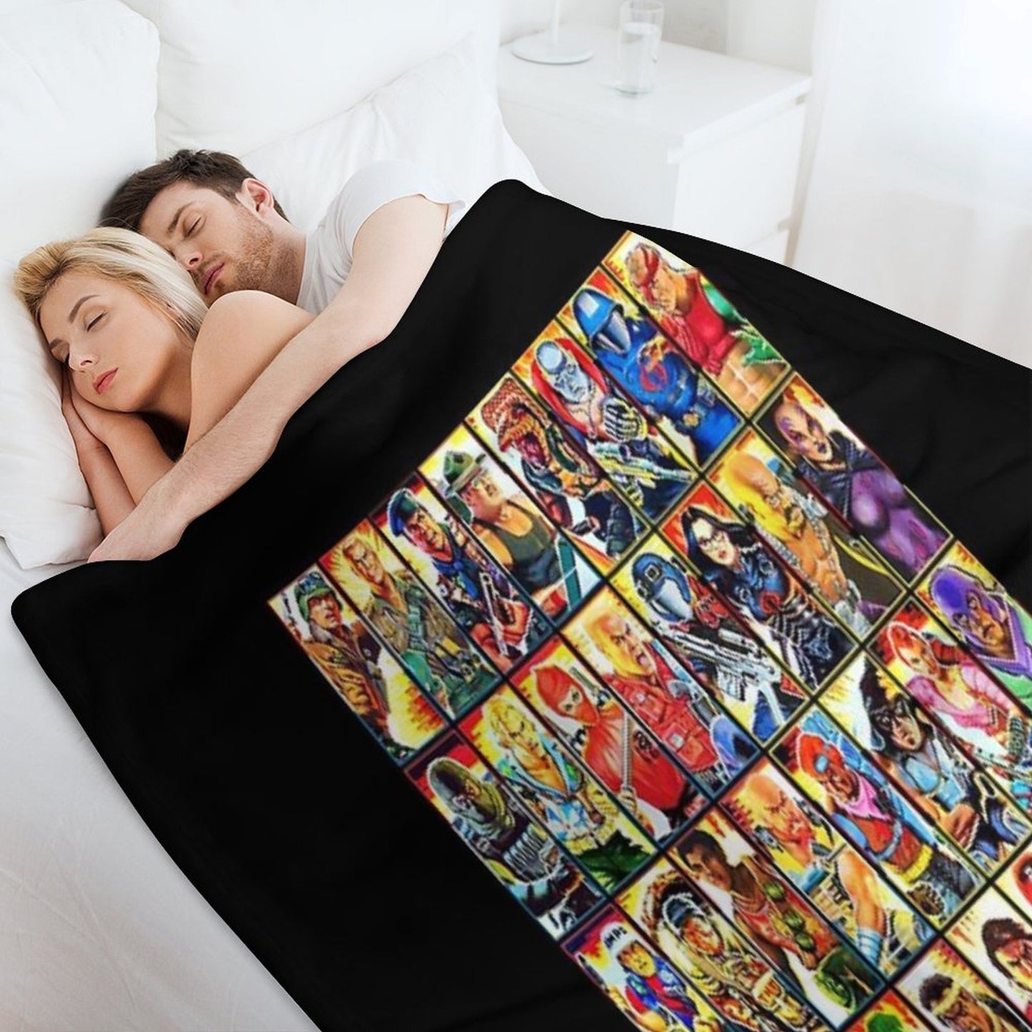 G.I. Joe in The 80s! Movie Edition! Travel-friendly Throw Blanket