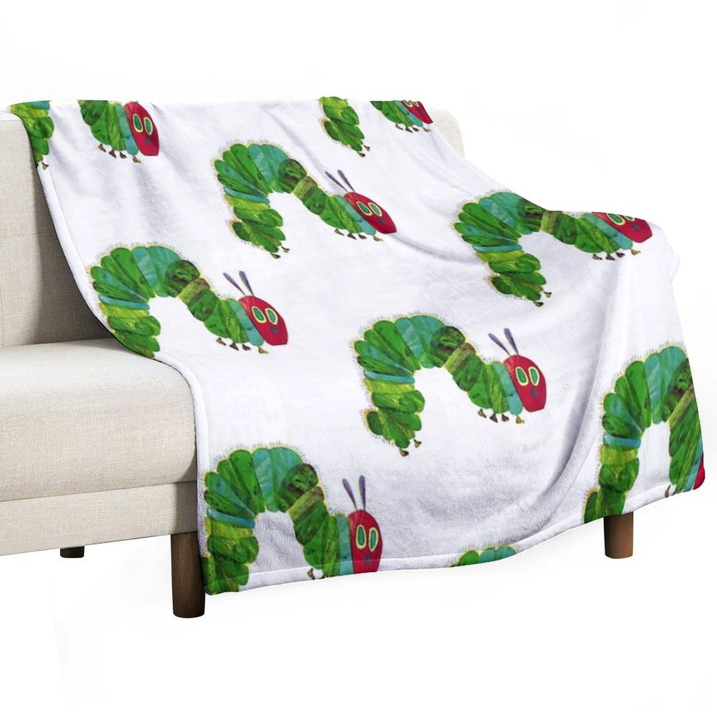 The Very Hungry Caterpillar Machine-washable Throw Blanket