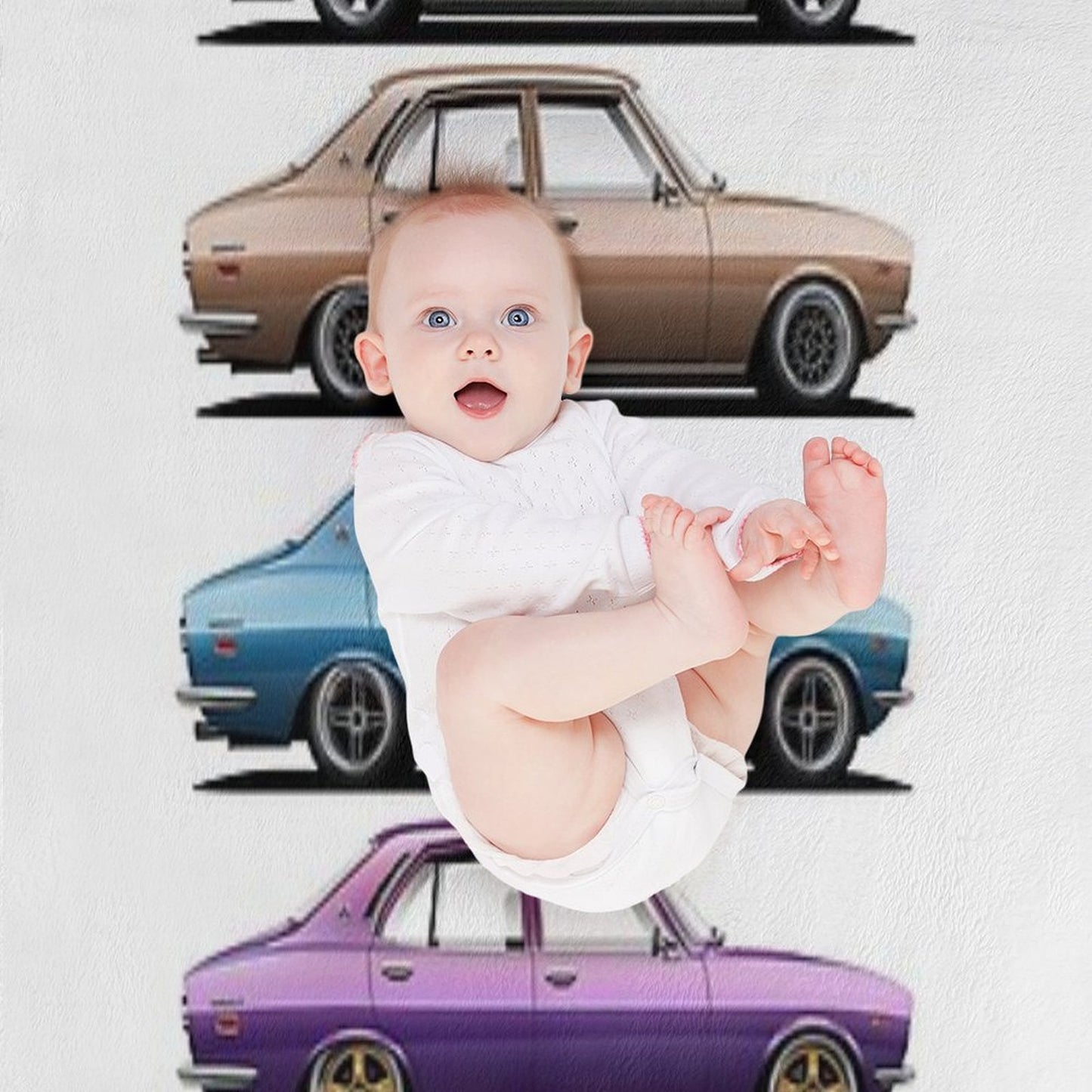 Mazda RX2 Set Compact Throw Blanket