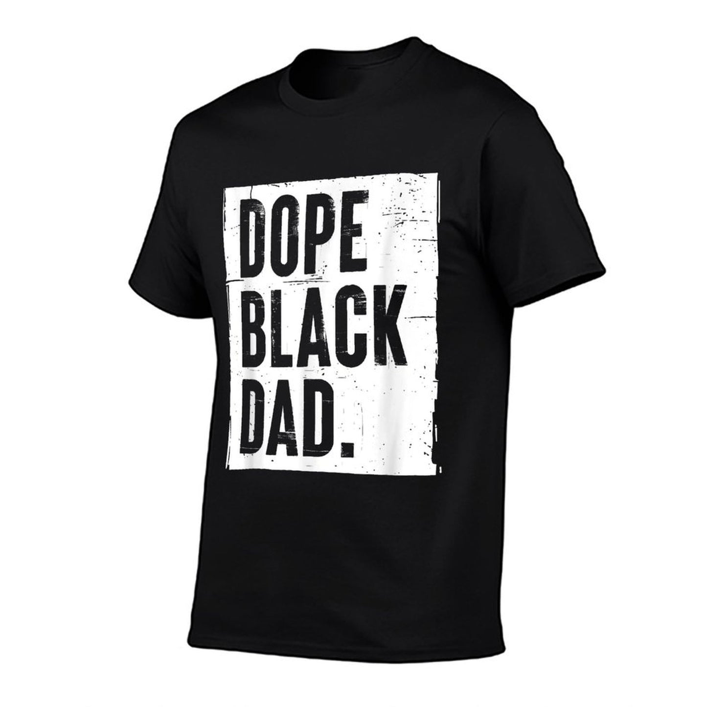 Dope Black Dad New Dad Fathers Day Gift African American Dad Vintage-inspired T-Shirt