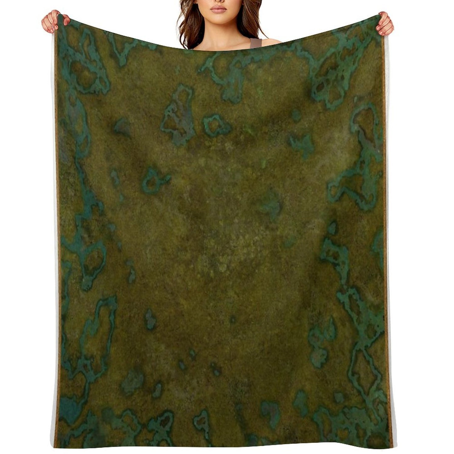 Highland Swamp 001 Battle Map for Tabletop Gaming Miniatures RPG Quick-dry Throw Blanket