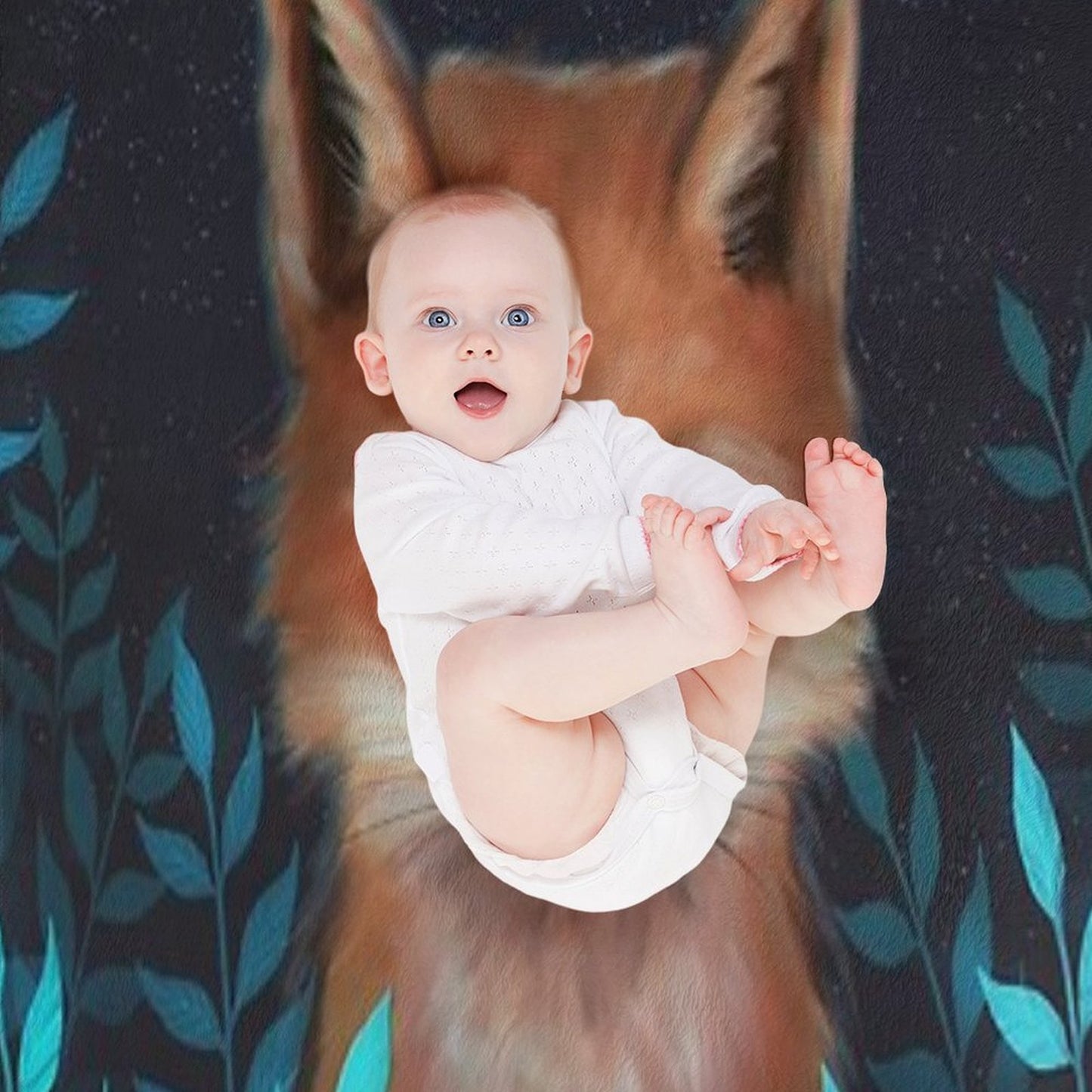 Fox Versatility Throw Blanket