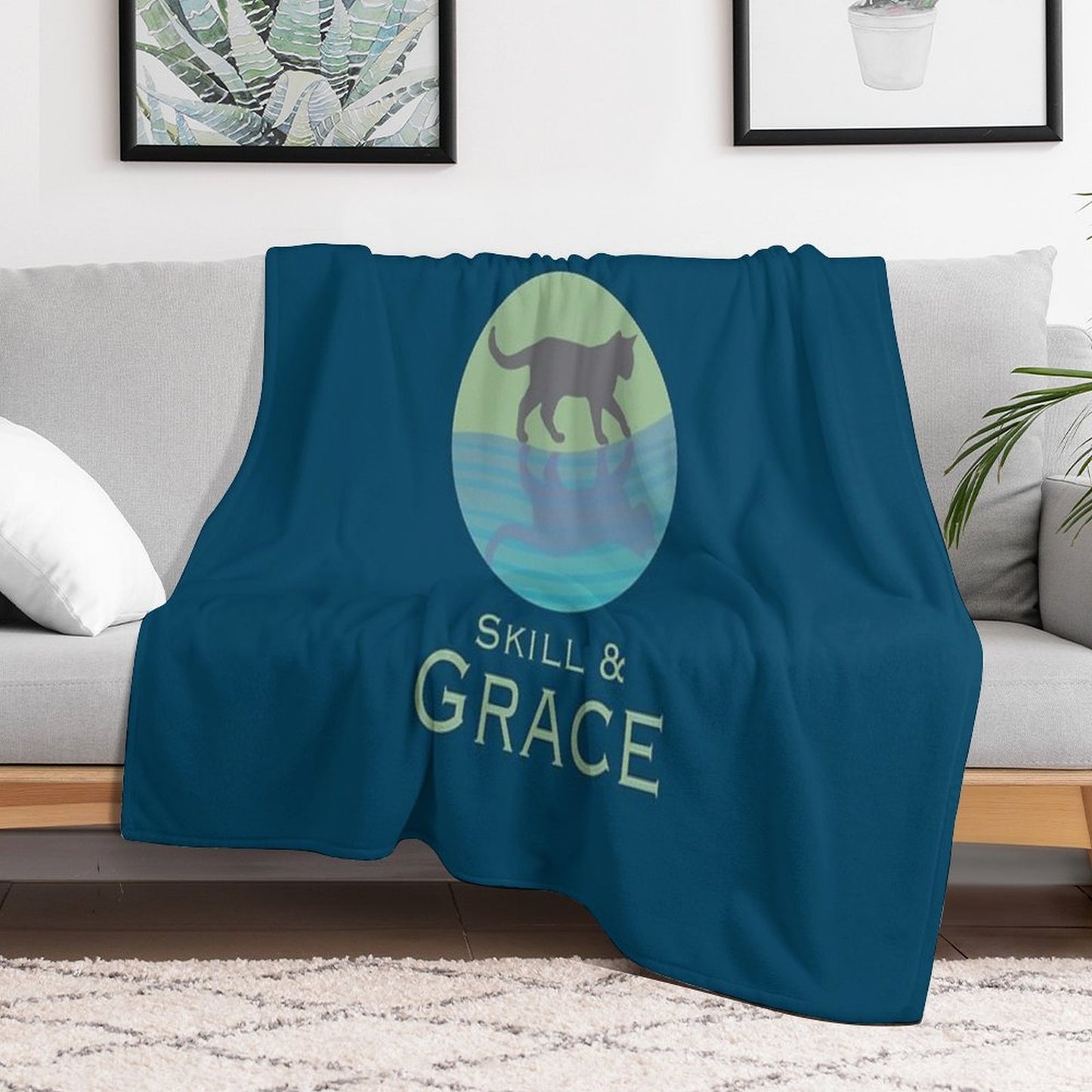 RiverClan Pride Machine-washable Throw Blanket