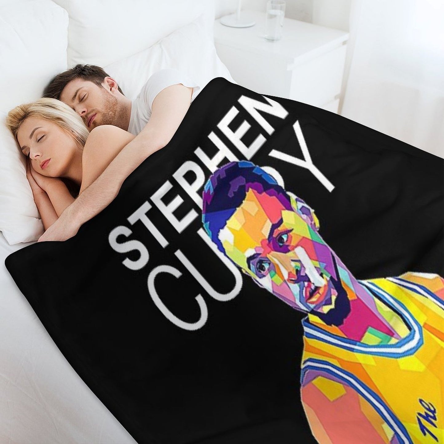 Stephen Curry Velvety-soft Throw Blanket