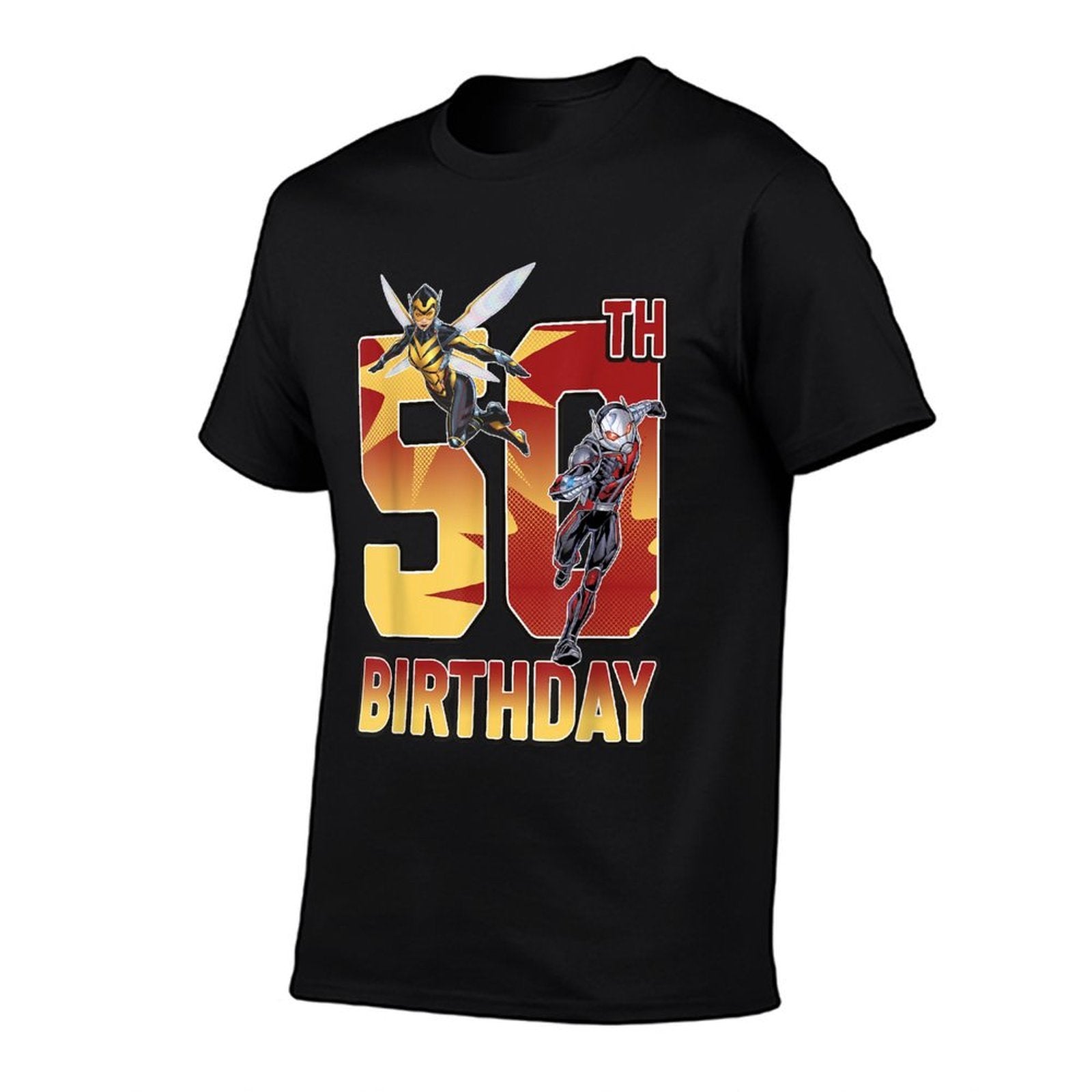 Marvel Comics Avengers Ant-Man & The Wasp 50th Birthday  Odor-resistant T-Shirt