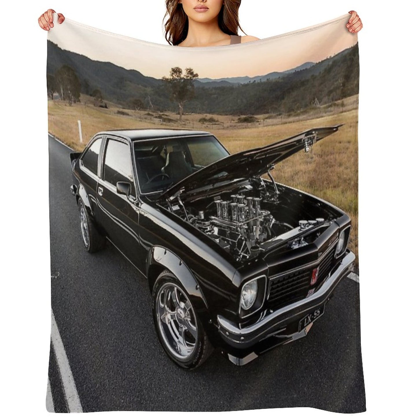 Stephen Barrie's Holden LX Torana All-season Throw Blanket