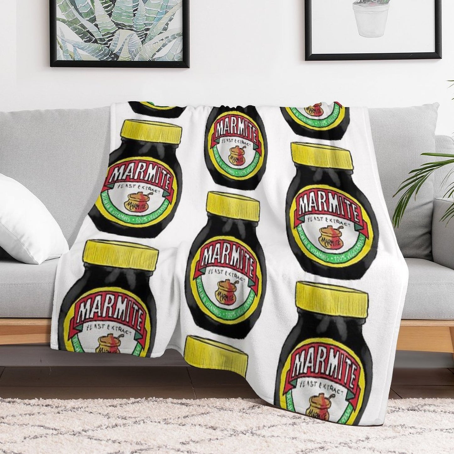 Marmite Comfort Throw Blanket