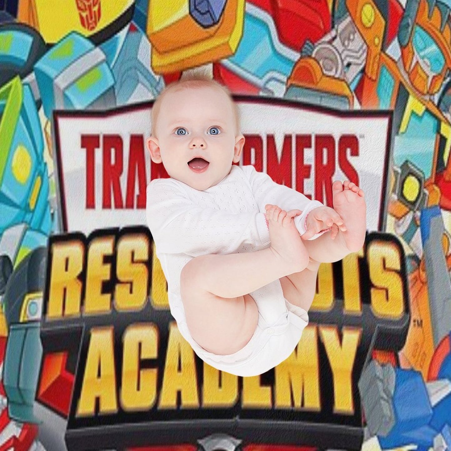 Transformers Rescue Bots Academy Lightweight Throw Blanket