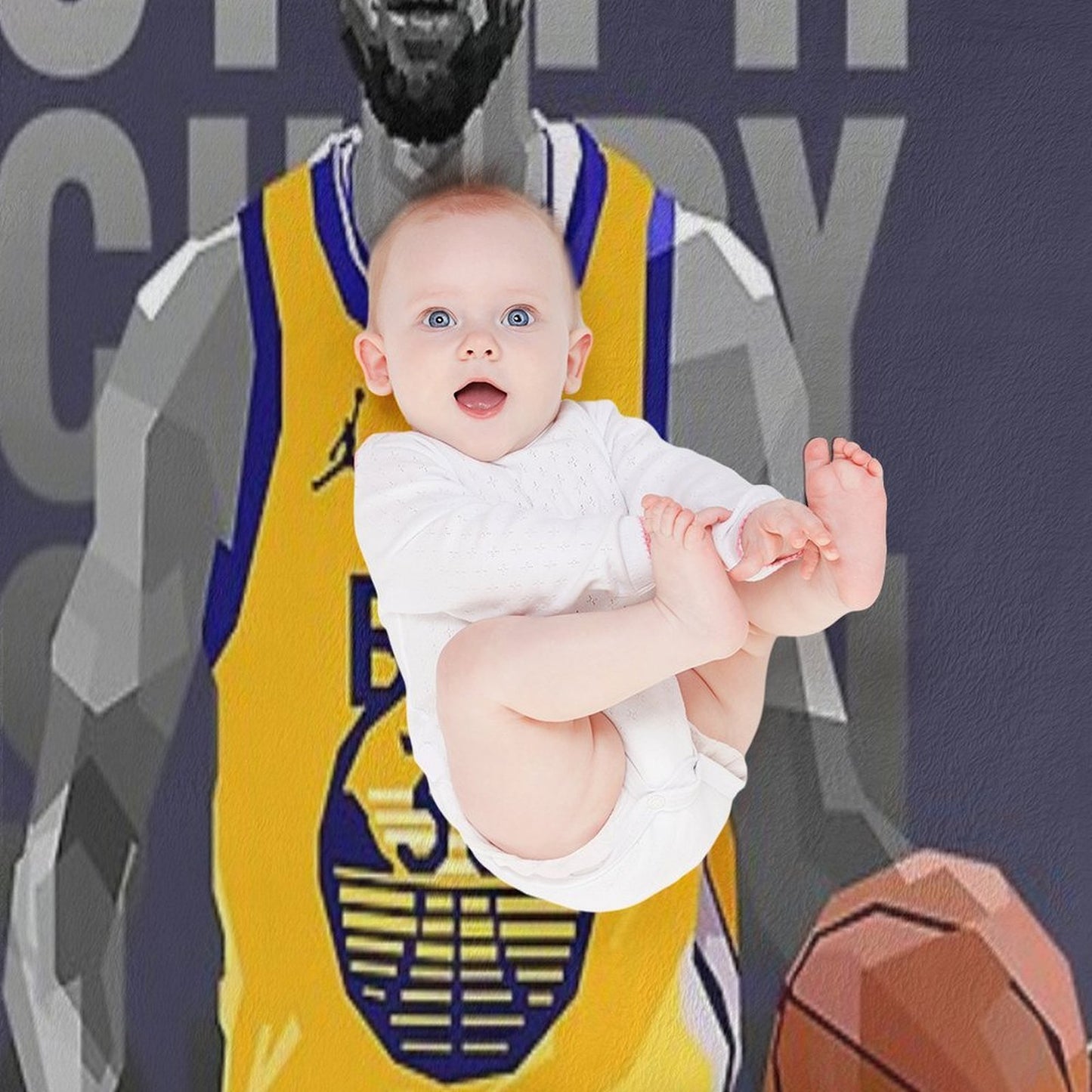 Stephen Curry WPAP Durable Throw Blanket