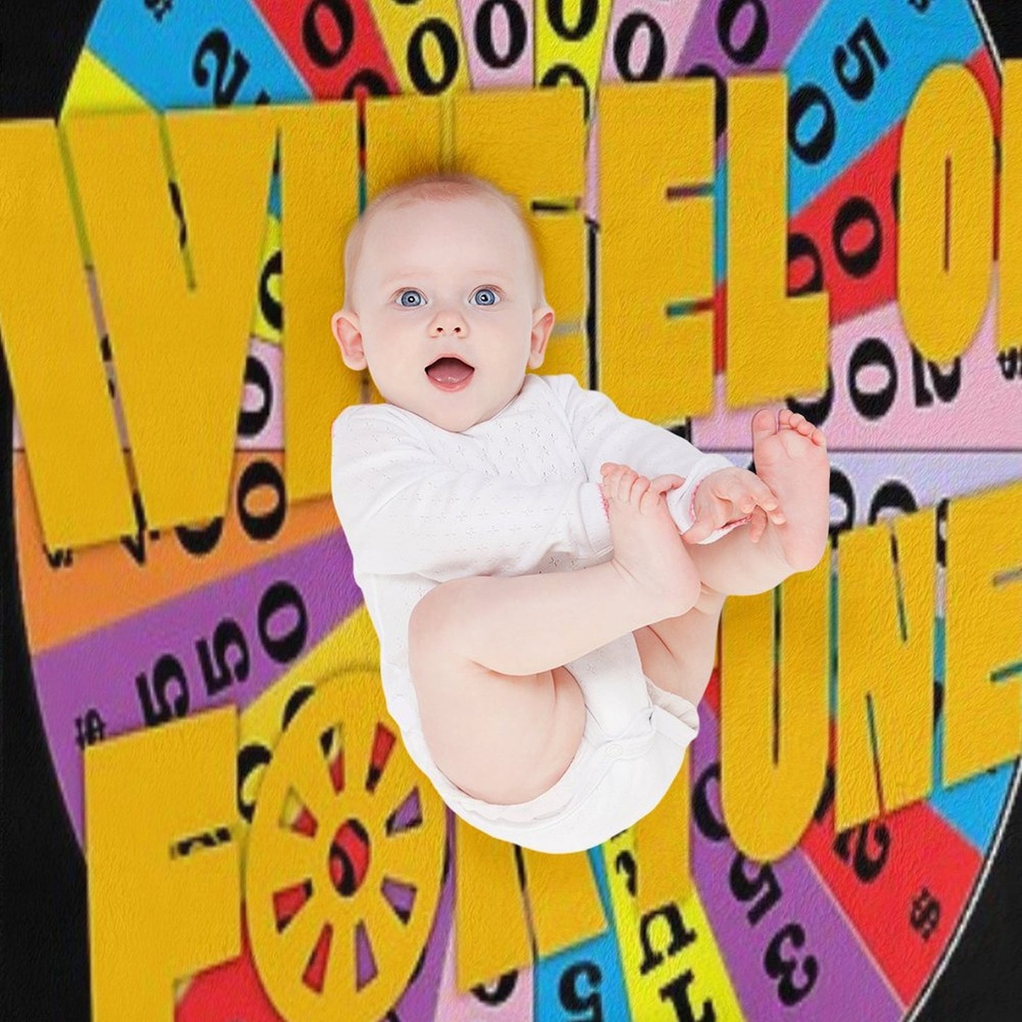 Wheel of Fortune Shrink-resistant Throw Blanket