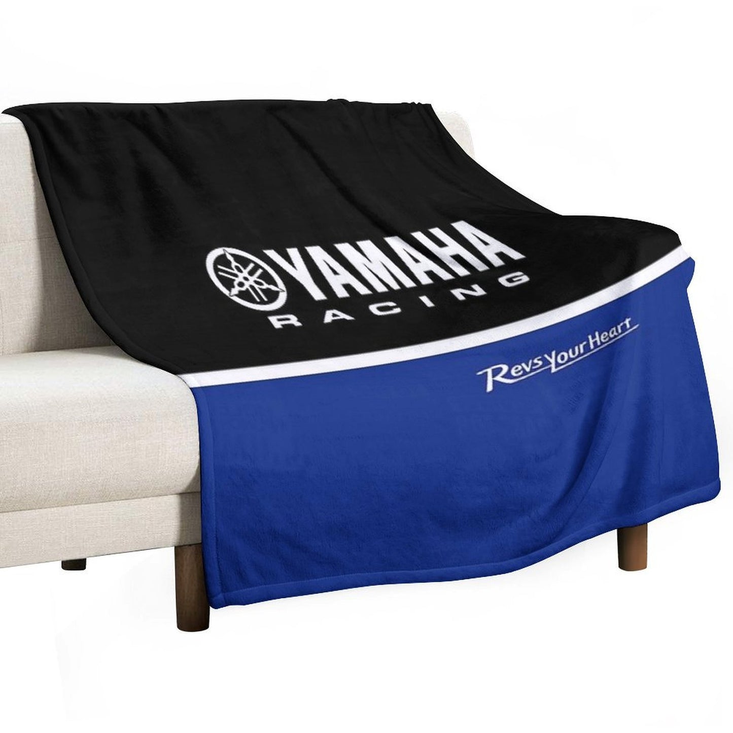 YAMAHA Race Gift-ready Throw Blanket