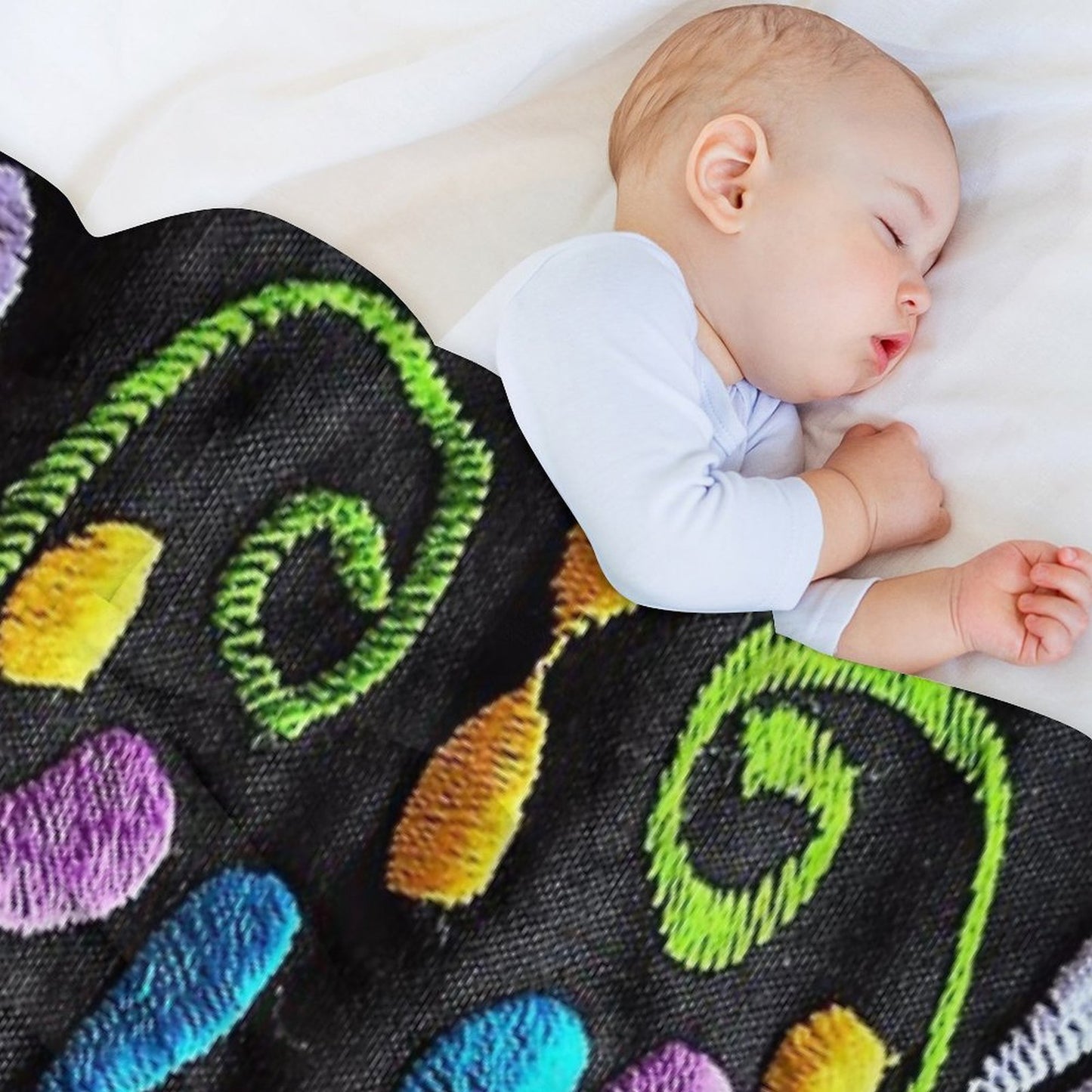 Mexican Flowers Versatility Throw Blanket