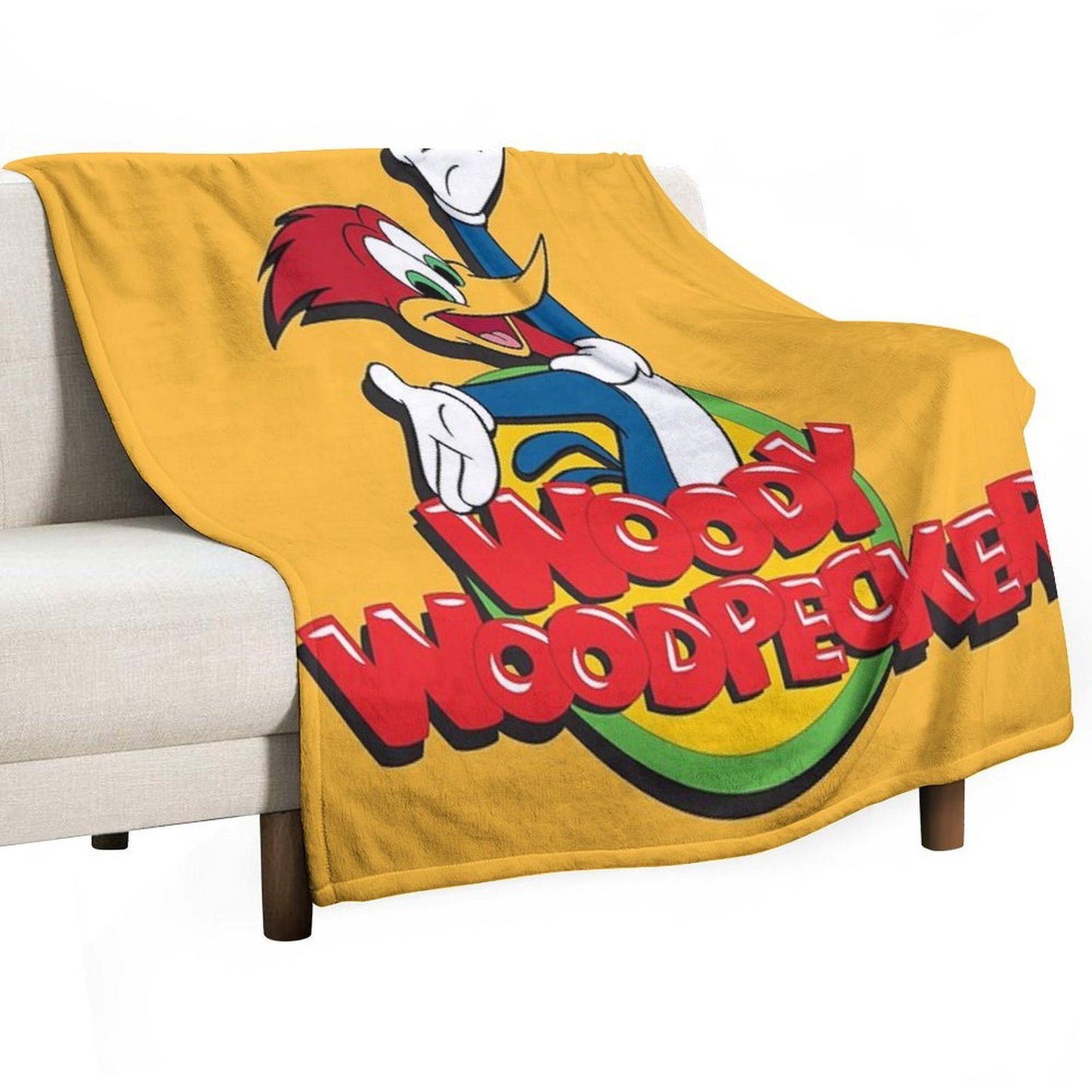 Woody Woodpecker Machine-washable Throw Blanket